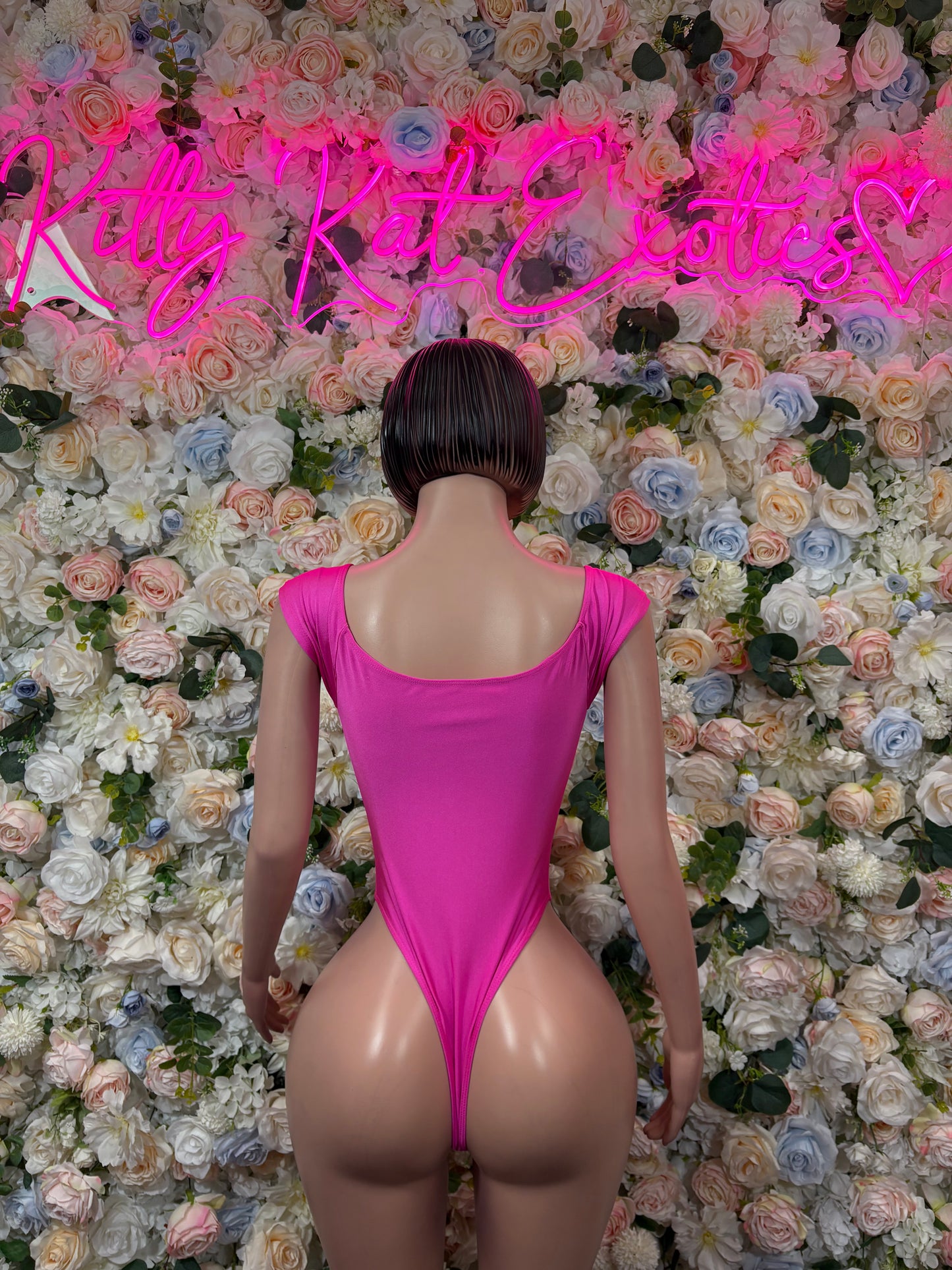 Pink Bodysuit Exotic Dancewear