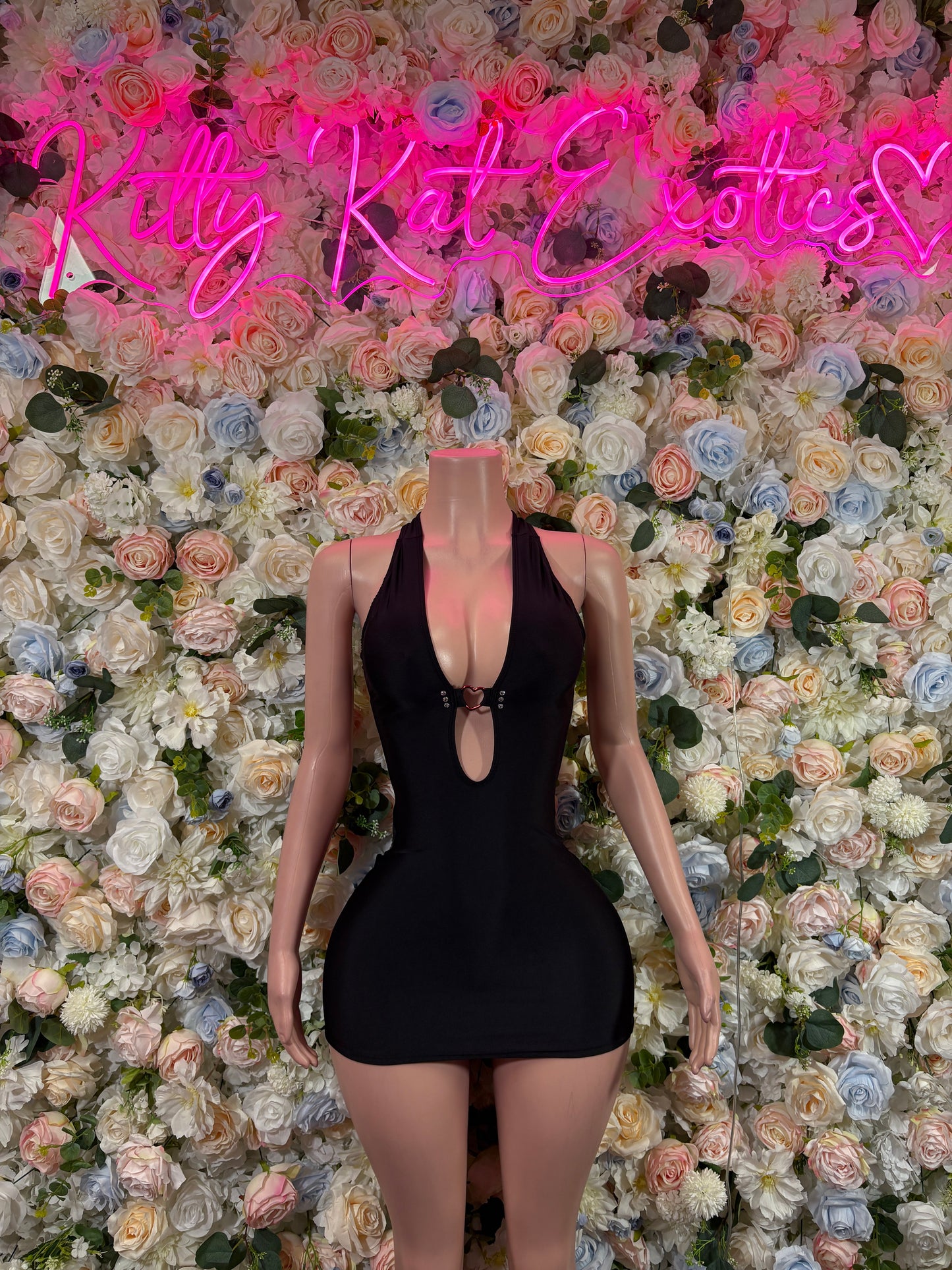 Black Dress-  Rave Outfit - Sexy Festival Outfit, Clubwear, Performance Costume, EDM Party Rave Outfit