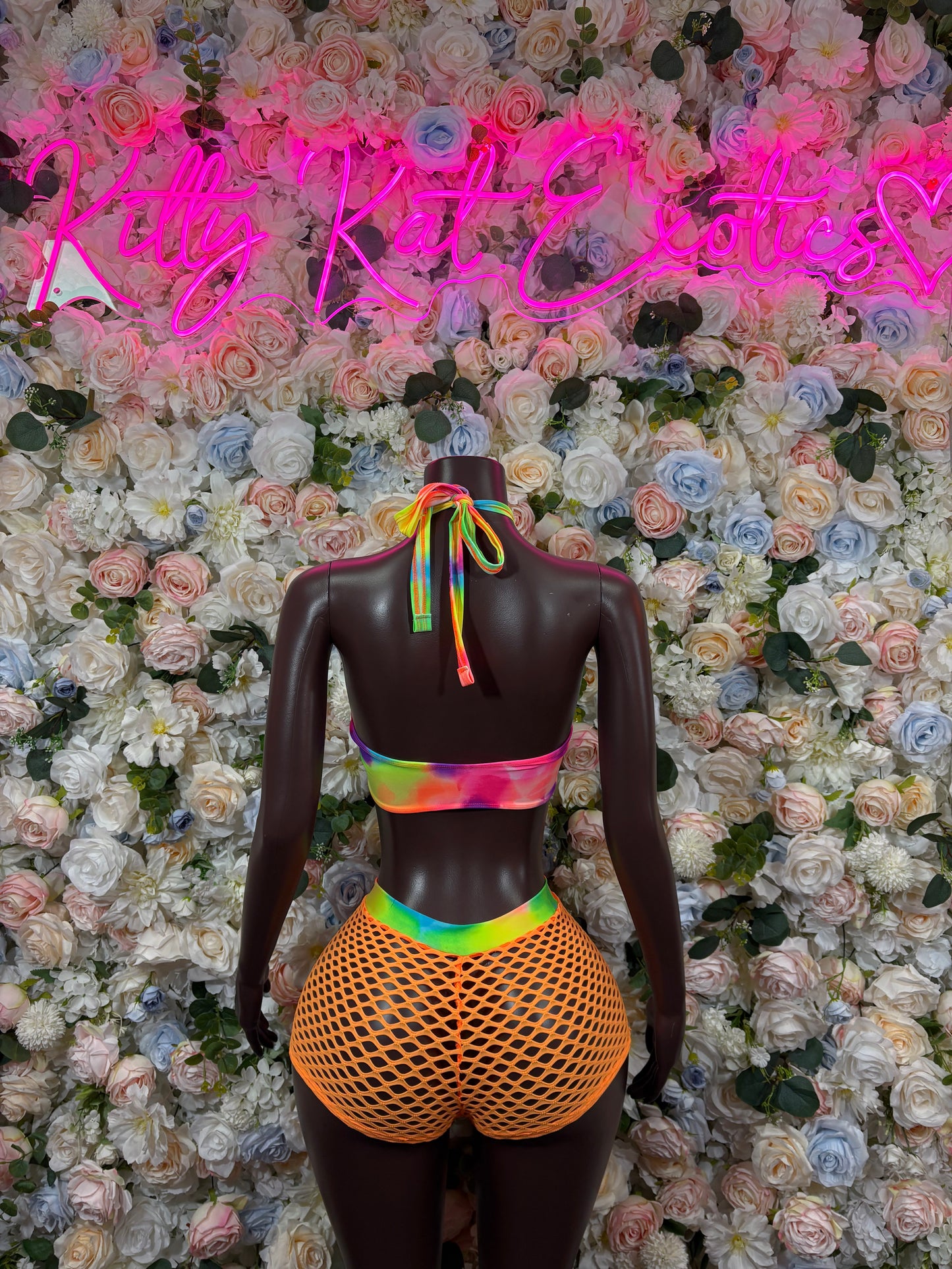 Festival Bodysuit Orange Two-Piece
