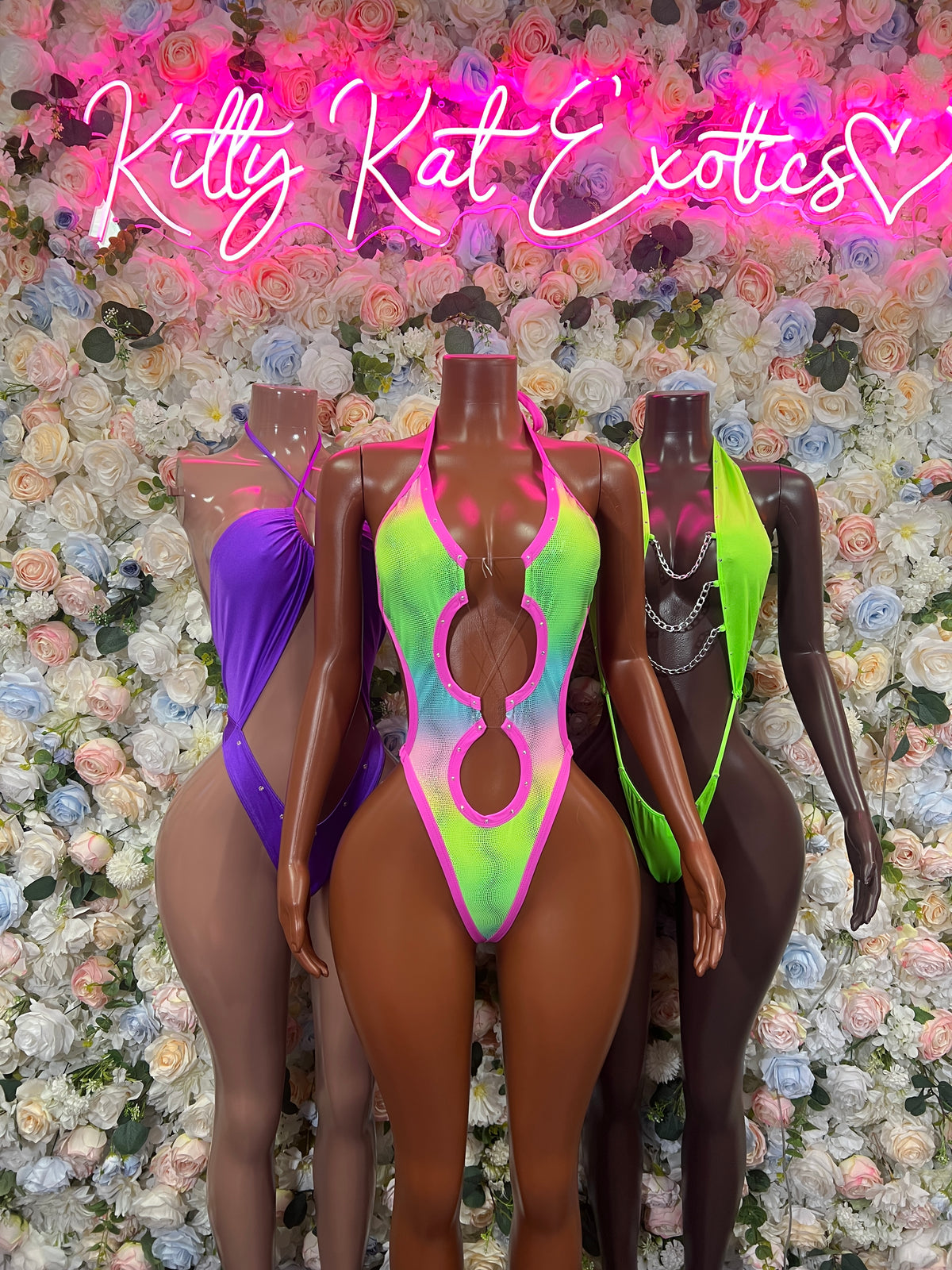 Purple Cutout Bodysuit – Rhinestone Rave Dancewear, Festival Club Outfit