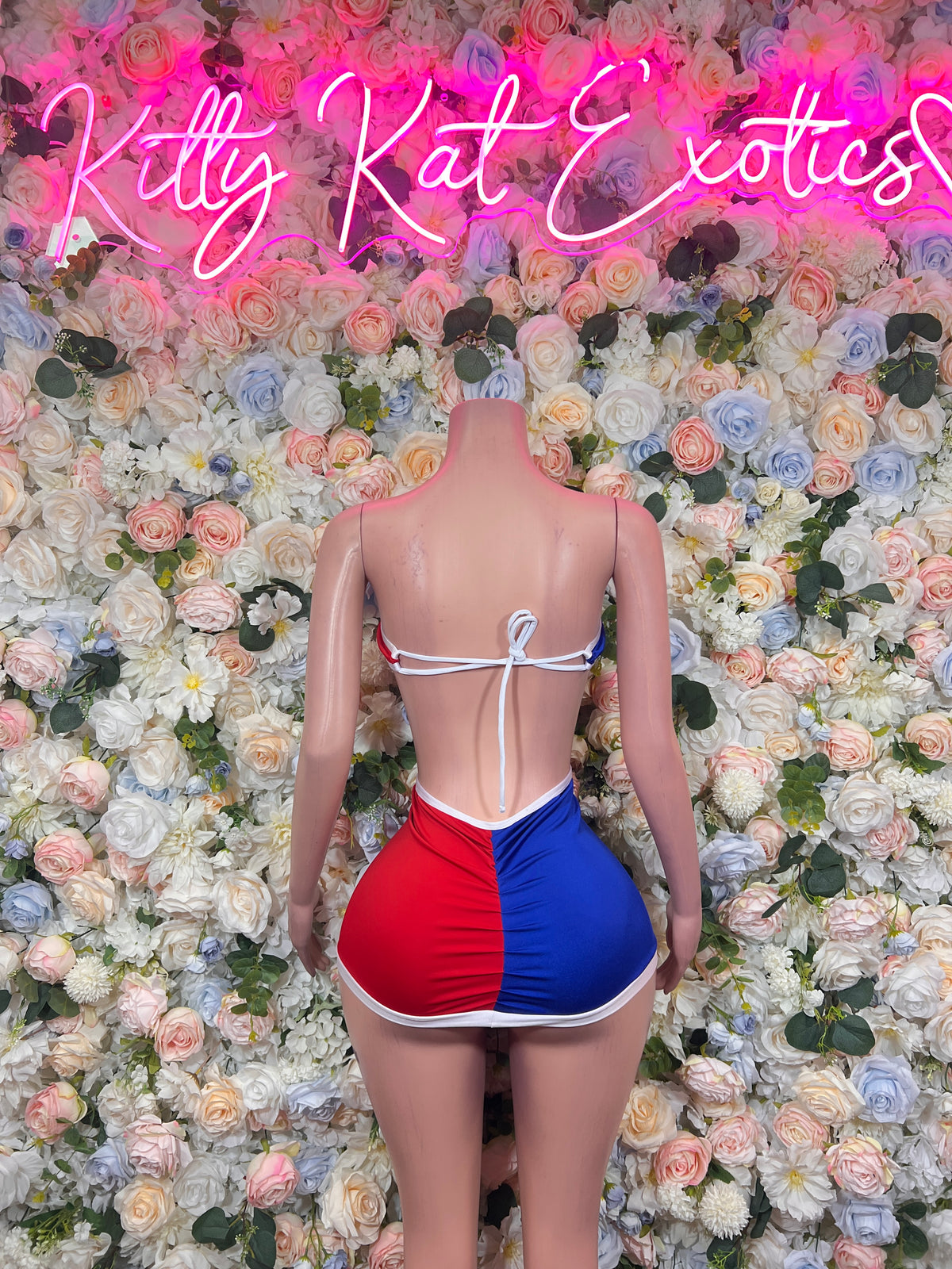 4th of July Bodysuit –  Bartender One Piece Costume Summer Independence Day Outfit
