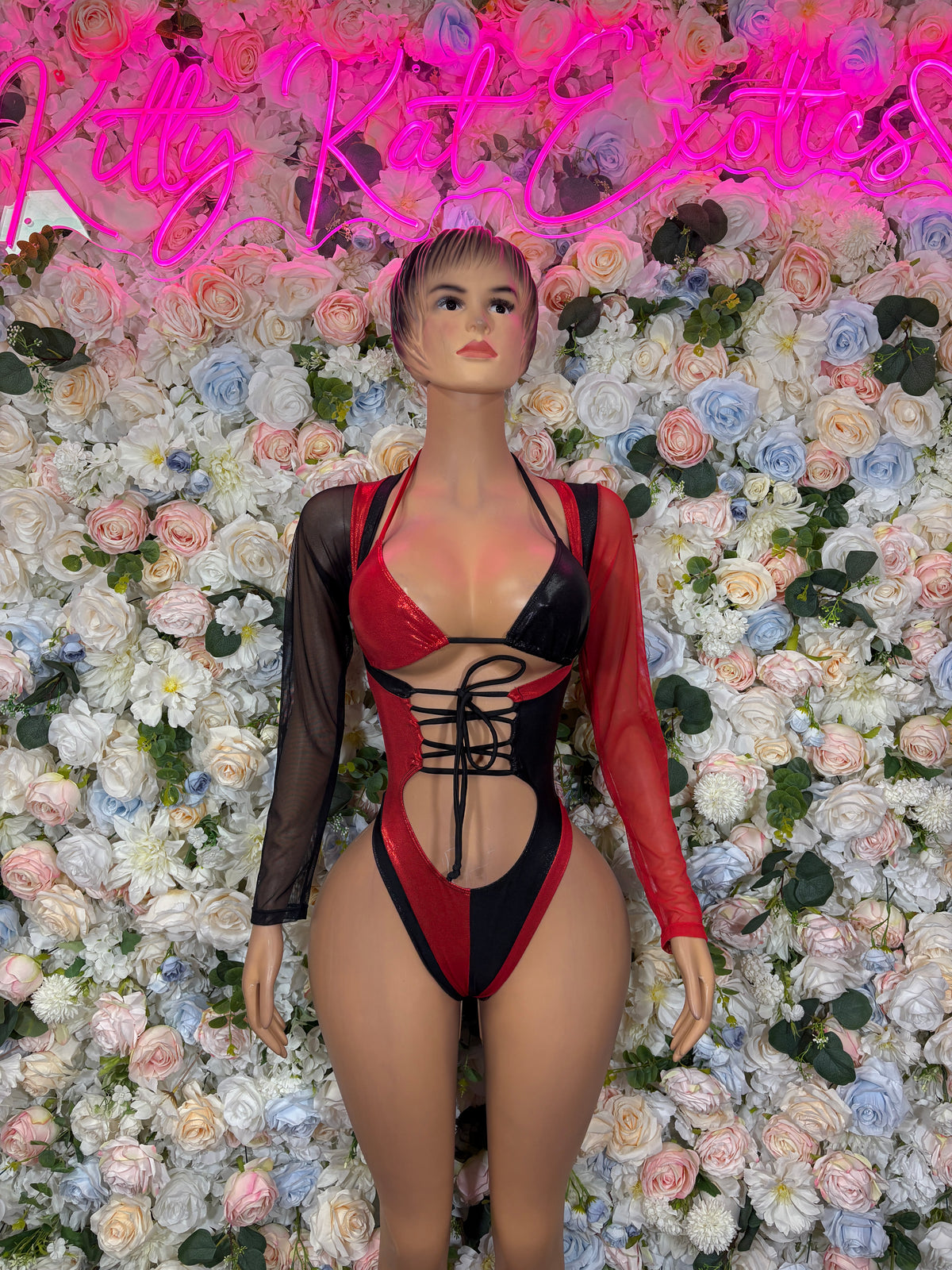 Halloween Bottlegirl Bodysuit: Rave Outfit, Cosplay Clubwear, Daddy’s Lil Monster