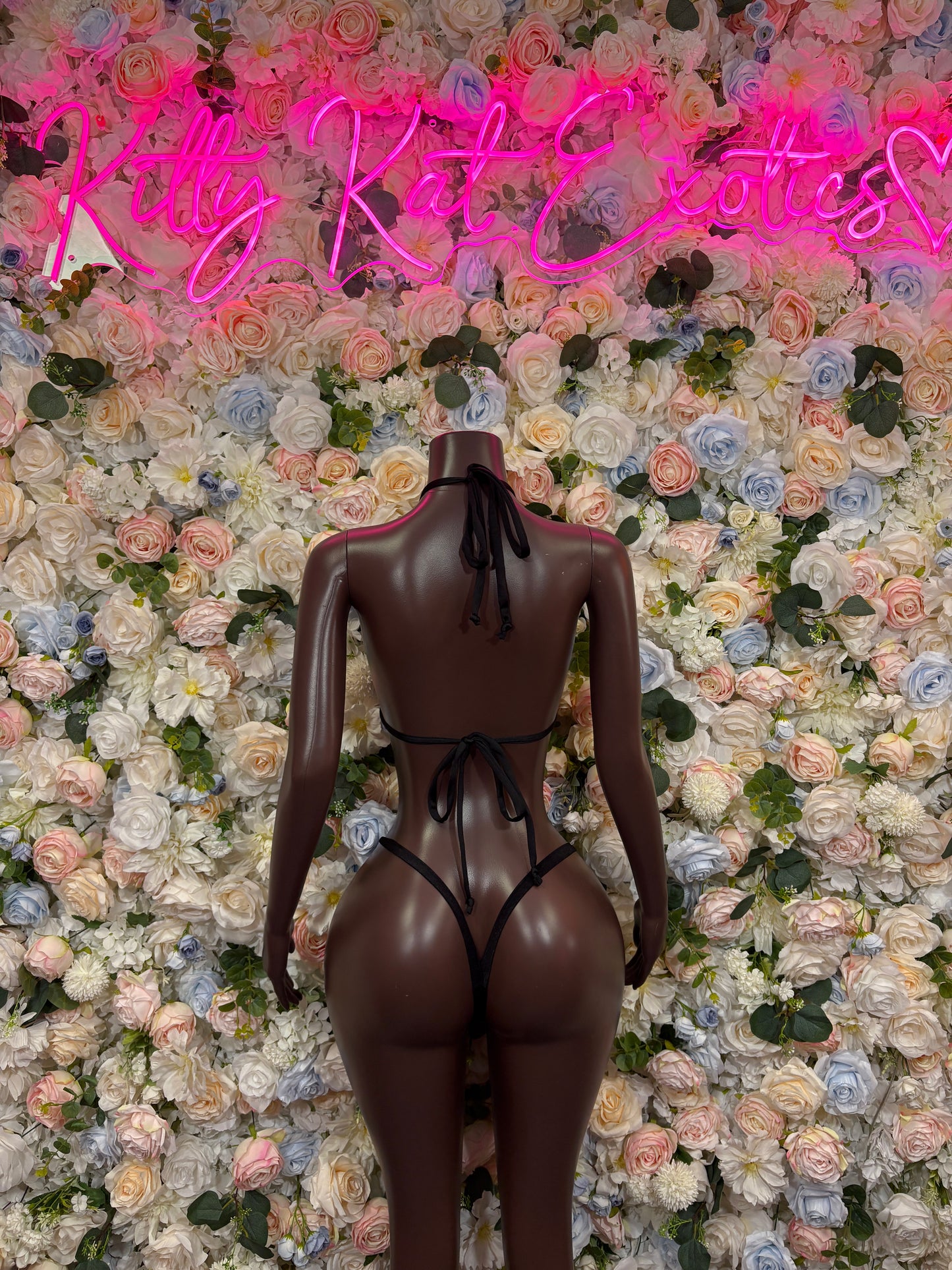 Exotic Dancewear Black Two-Piece – Summer Festival & Rave Wear