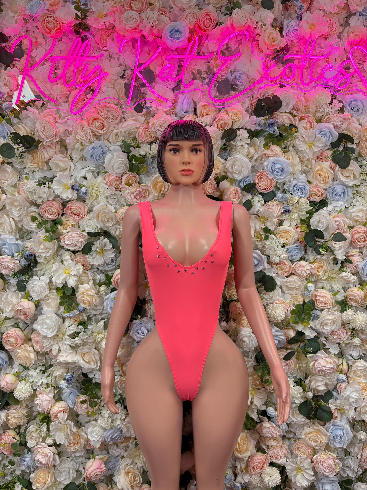 Coral Bodysuit - Exotic Dancewear for Performers, Raves, & Festival Clothing