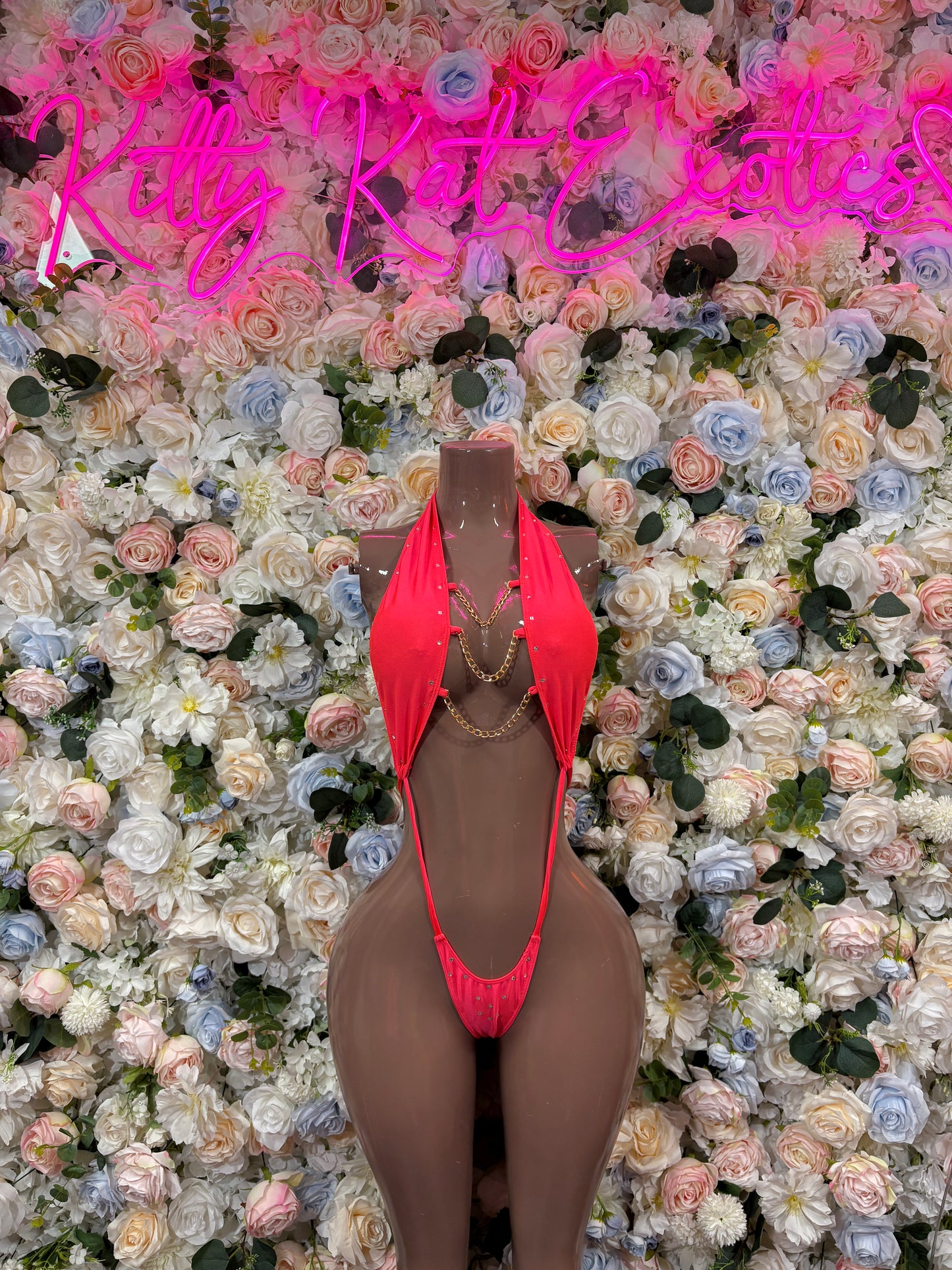 Coral Bodysuit - Exotic Dancewear for Performers, Raves, & Festival Clothing