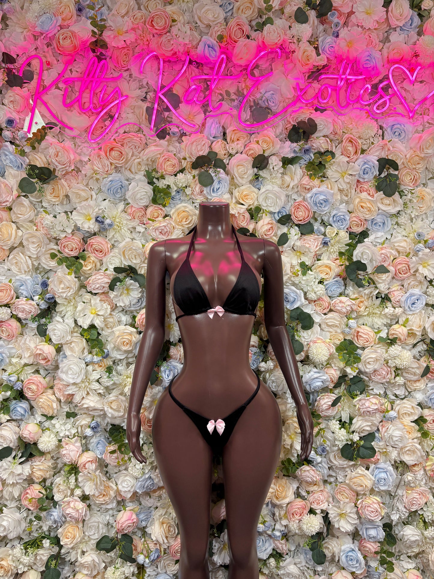Exotic Dancewear Black Two-Piece – Summer Festival & Rave Wear