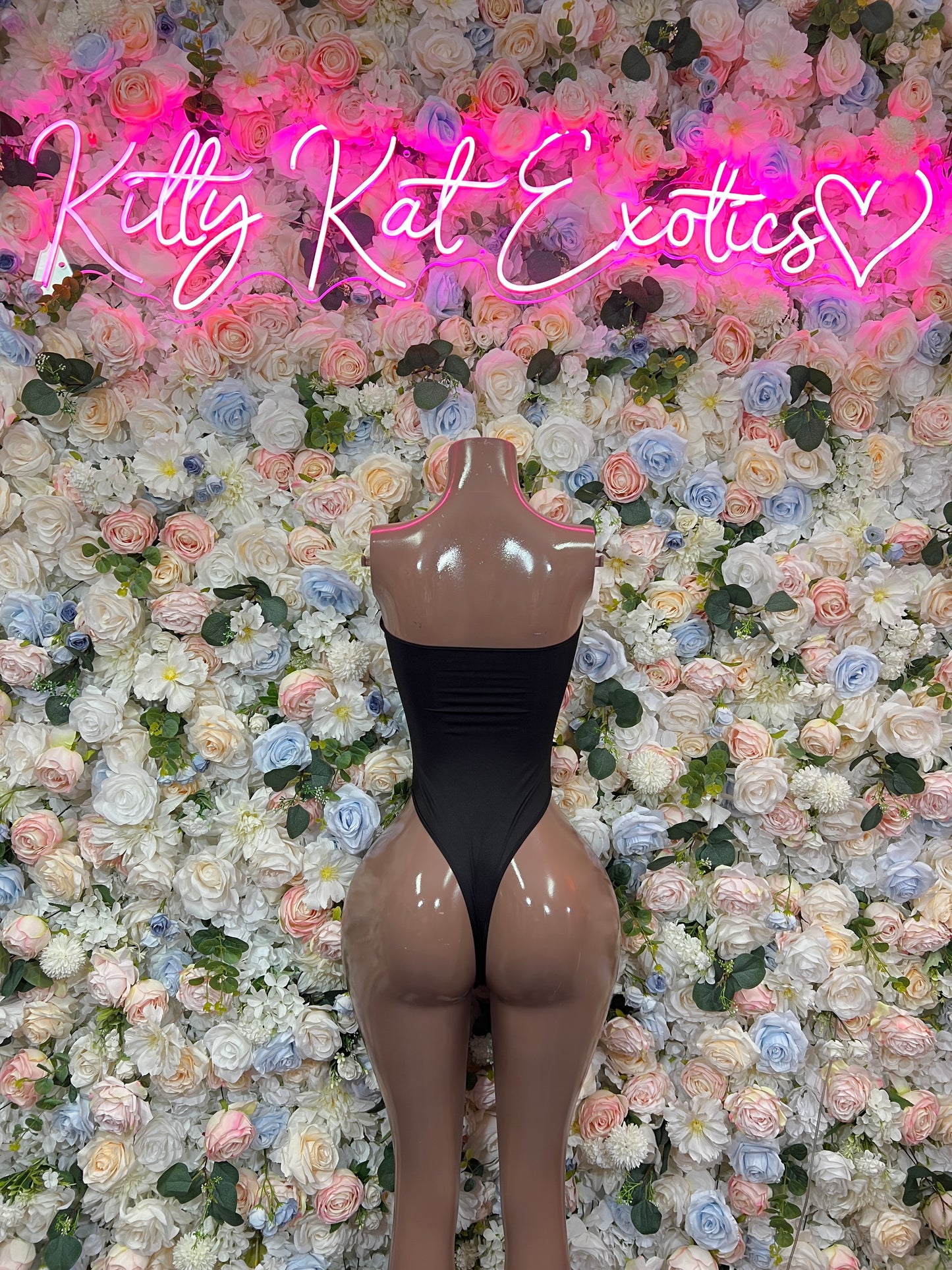 Black Bottlegirl Bodysuit - Women’s Exotic Dancewear, Bartender Costume & Rave Clubwear