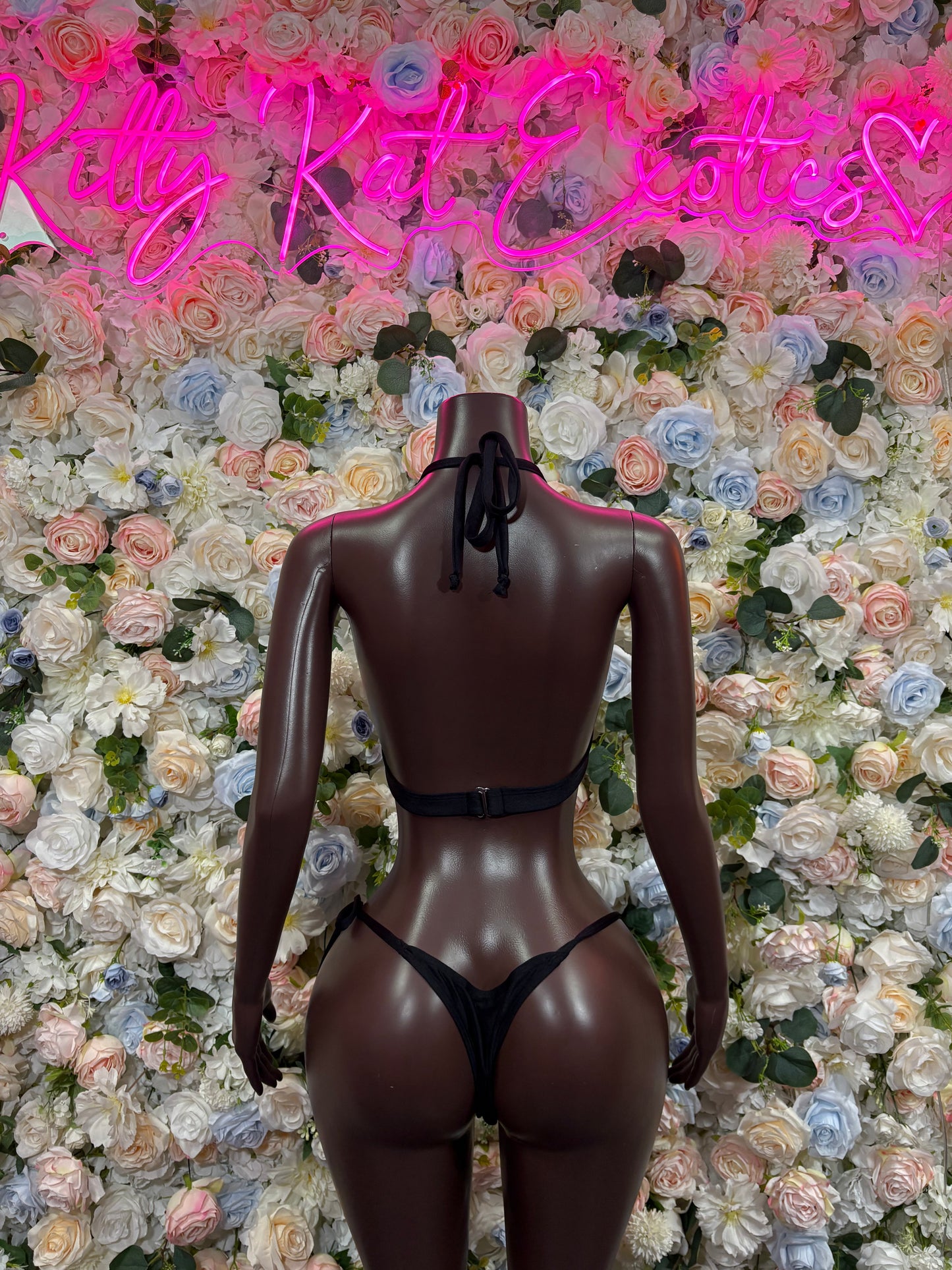 Black Two Piece Set Festival Outfit Dancewear Clubwear Ravewear