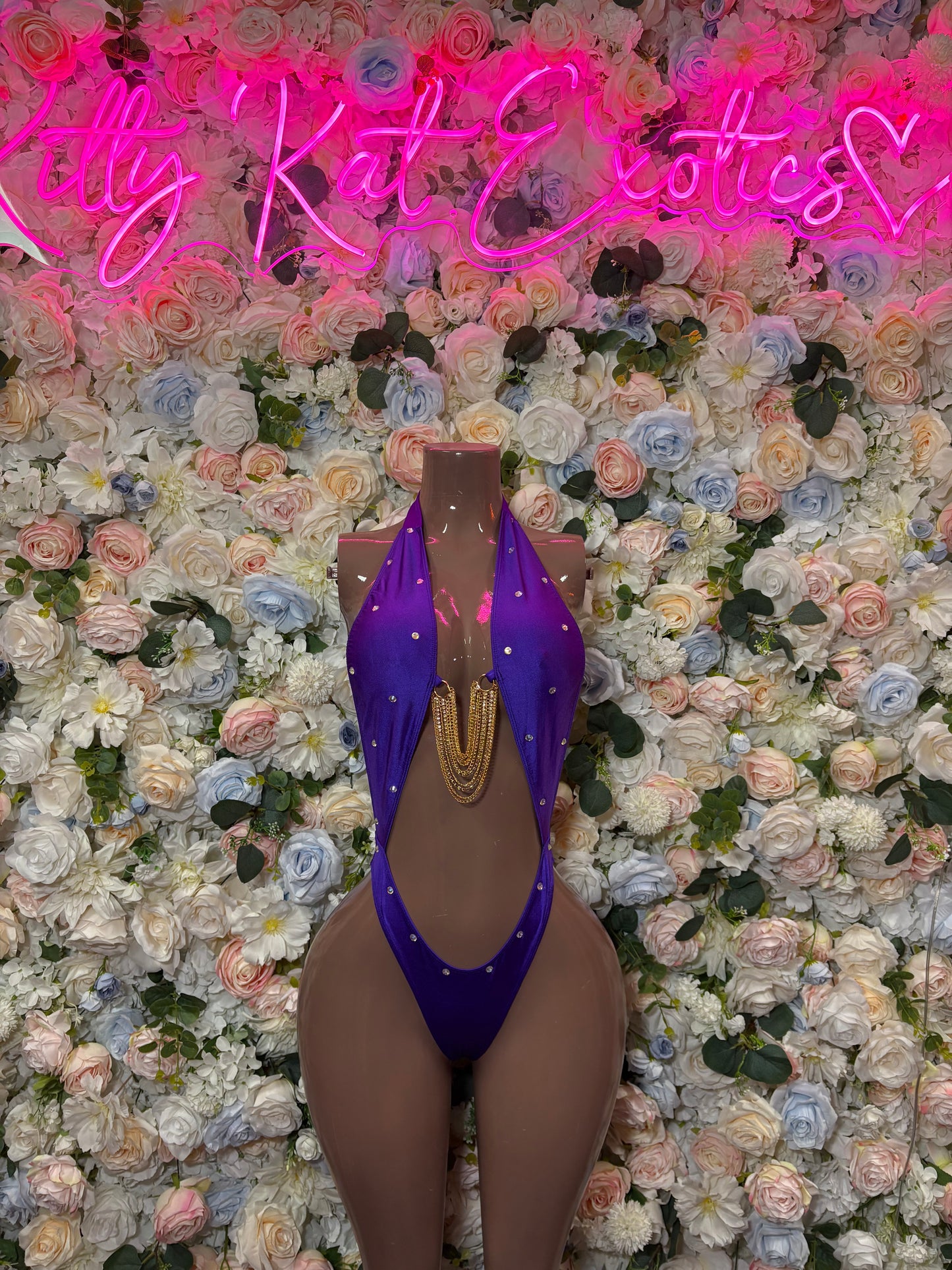 One-Piece Purple Bodysuit  Exotic Dancewear, Ravewear for Performers, Raves | Bottlegirl Outfits