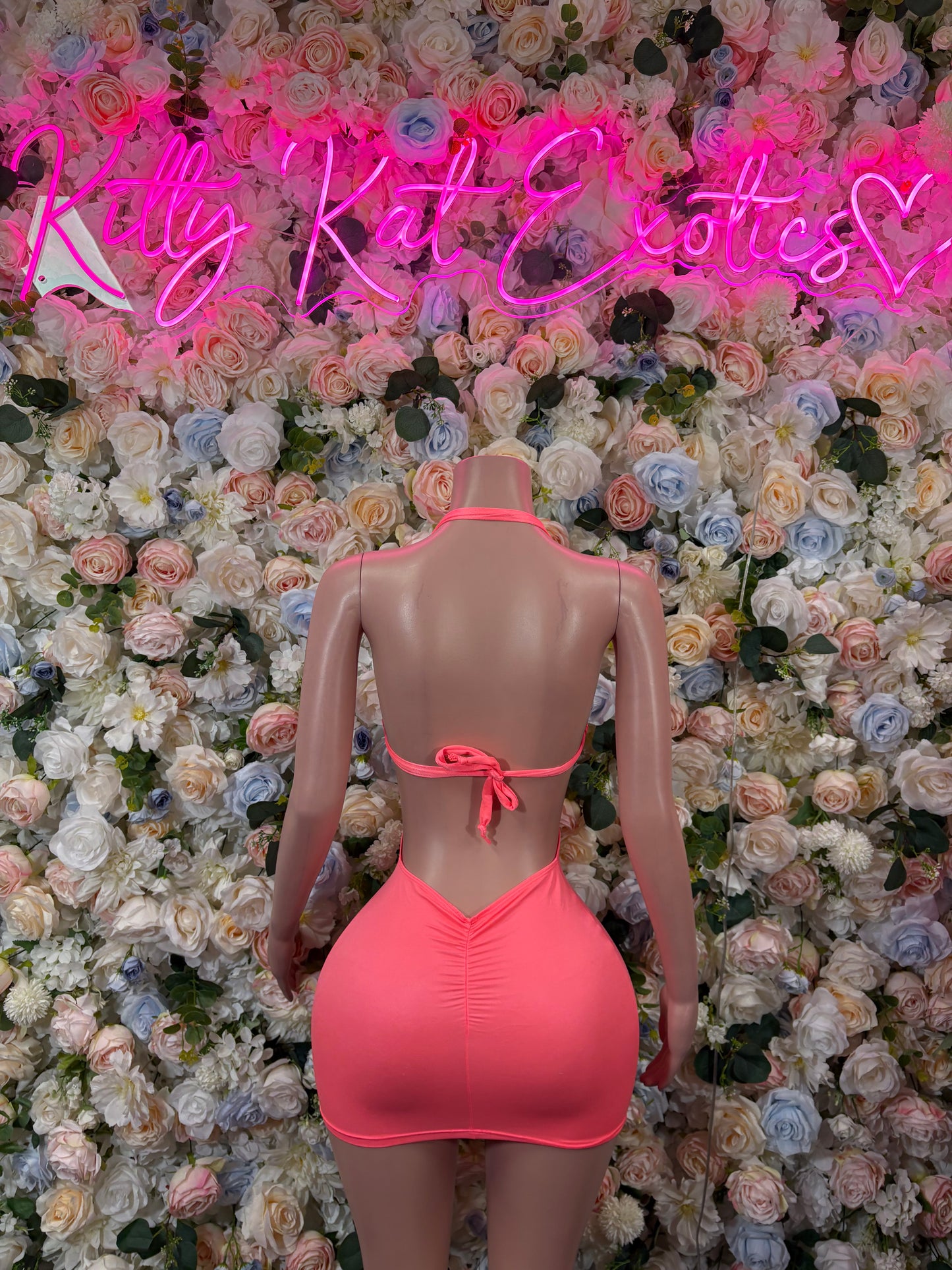 Peach Dress Exotic Dancewear