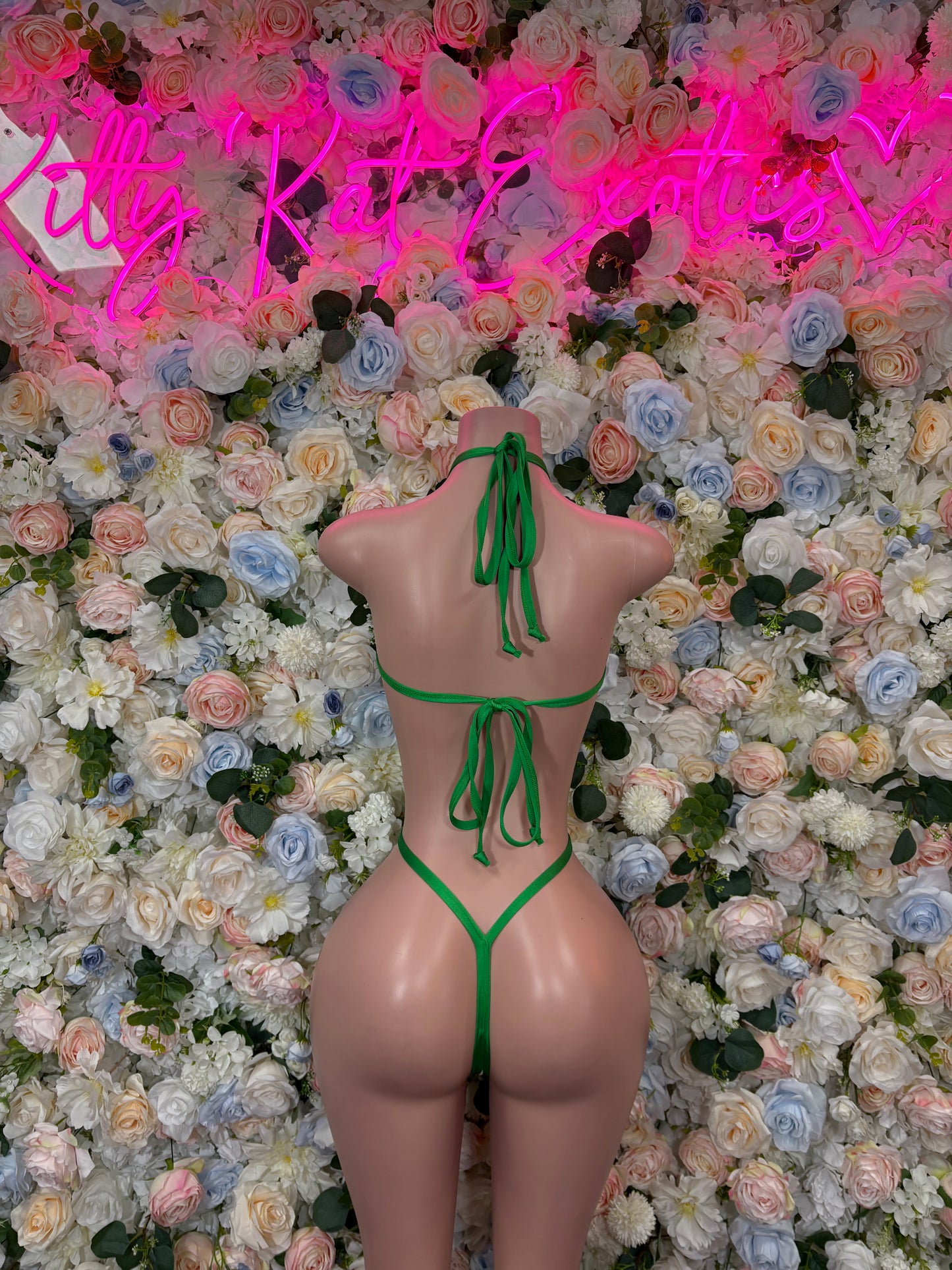 Christmas Santa’s Helper Costume –  Slingshot With Hat | Exotic Dancewear, Rave Outfit, Holiday Festival Lingerie, Clubwear