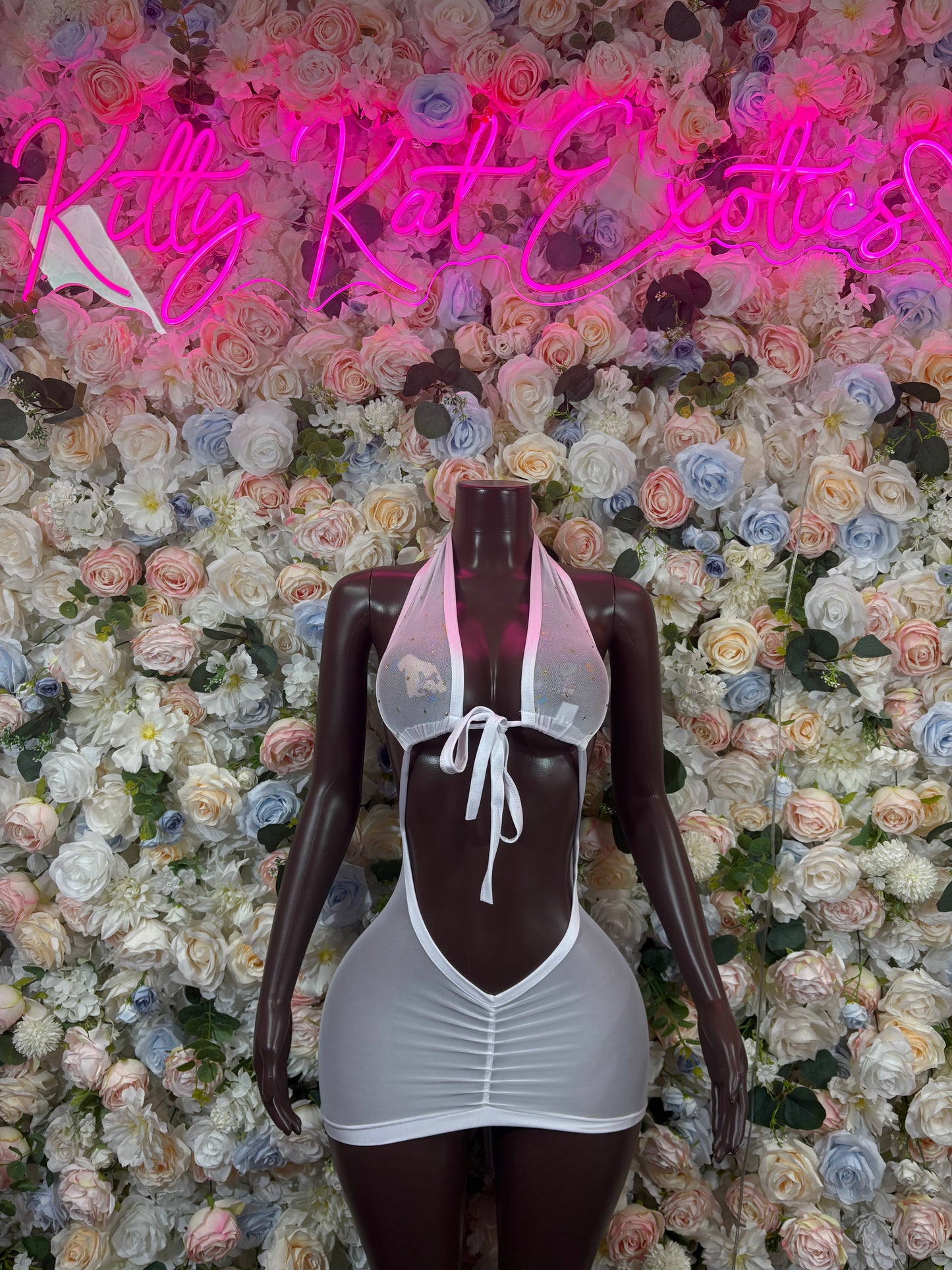 Exotic Dancewear Outfit White Dress Clubwear Festival Outfit EDM Party Dress Sexy White Bodycon Womens Dress