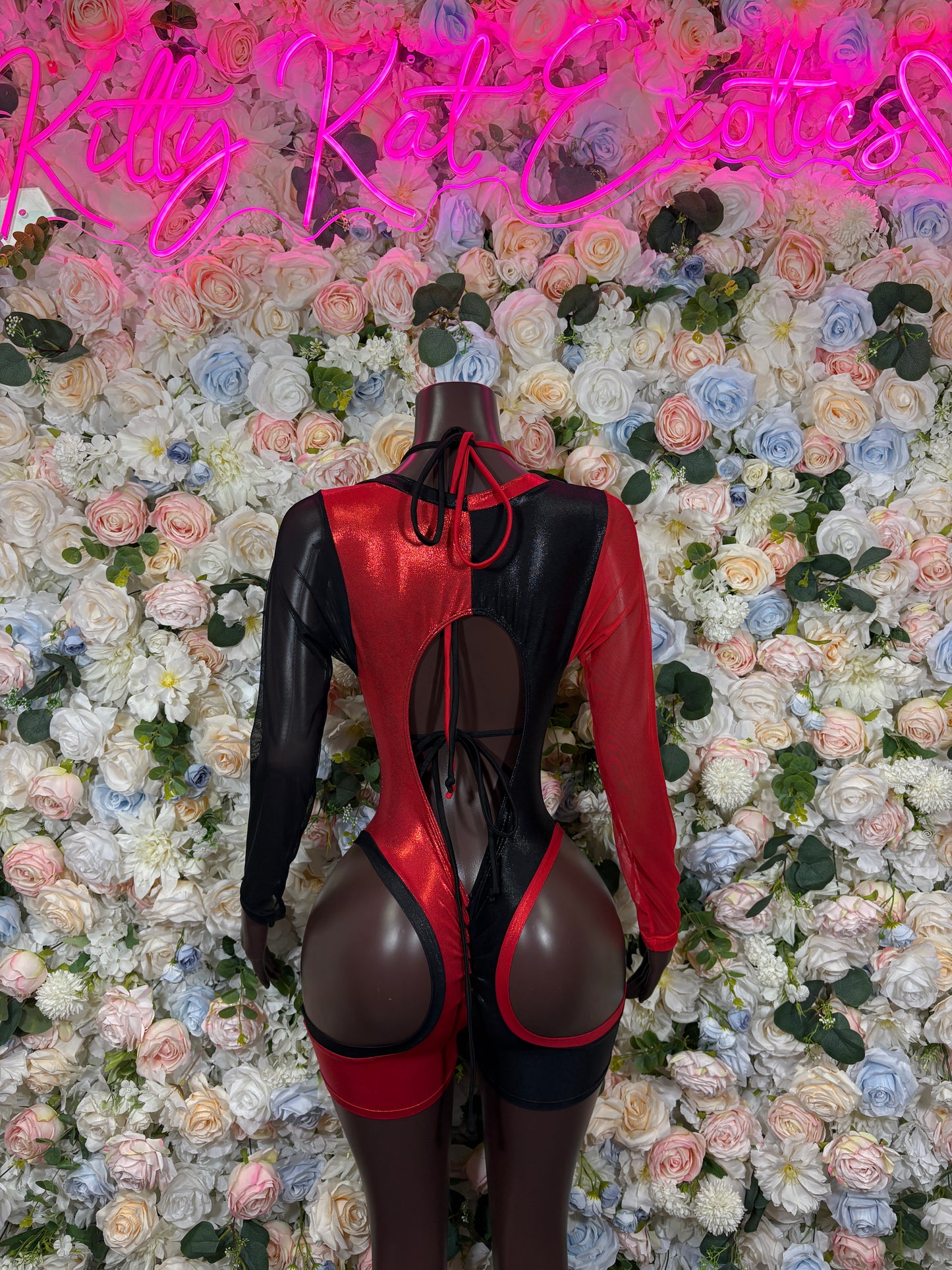 Halloween Bottlegirl Bodysuit: Rave Outfit, Cosplay Clubwear, Daddy’s Lil Monster