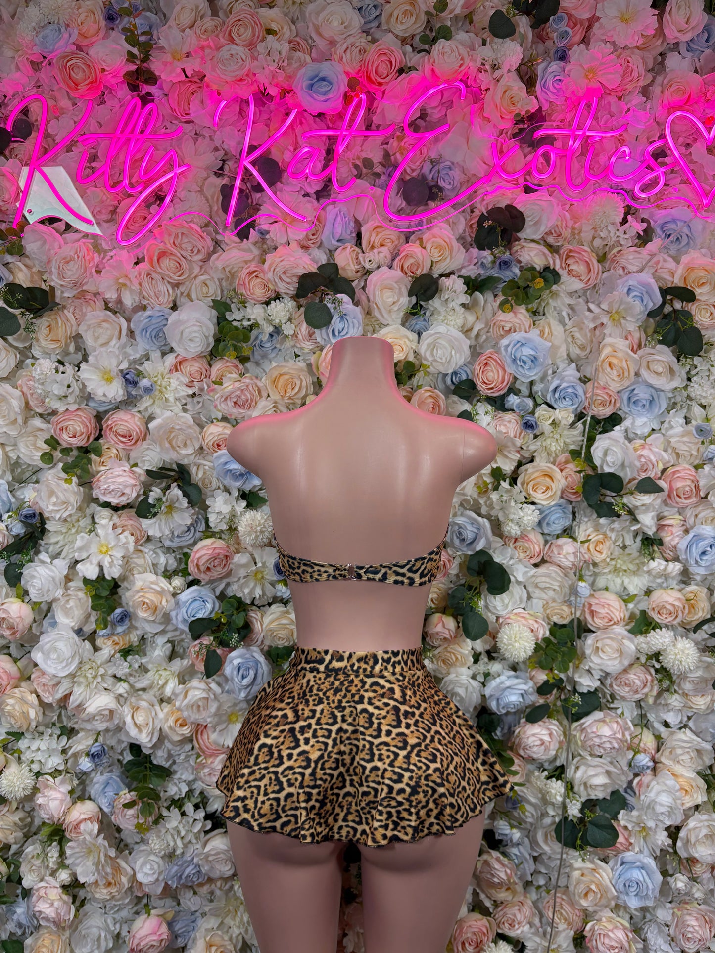 Leopard Print Skirt -  Exotic Dancewear