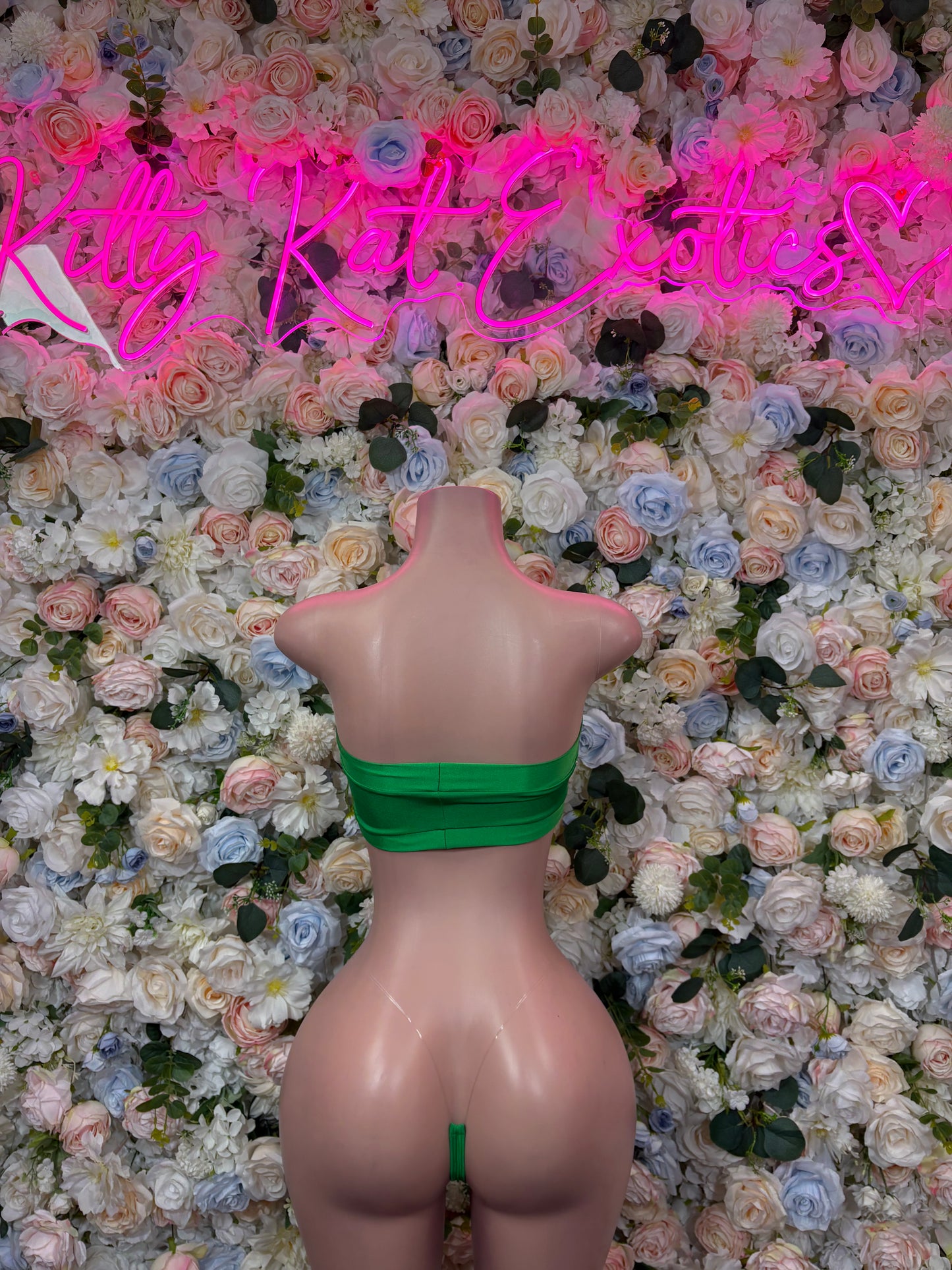 Green Two Piece Set –  Bottlegirl Bikini