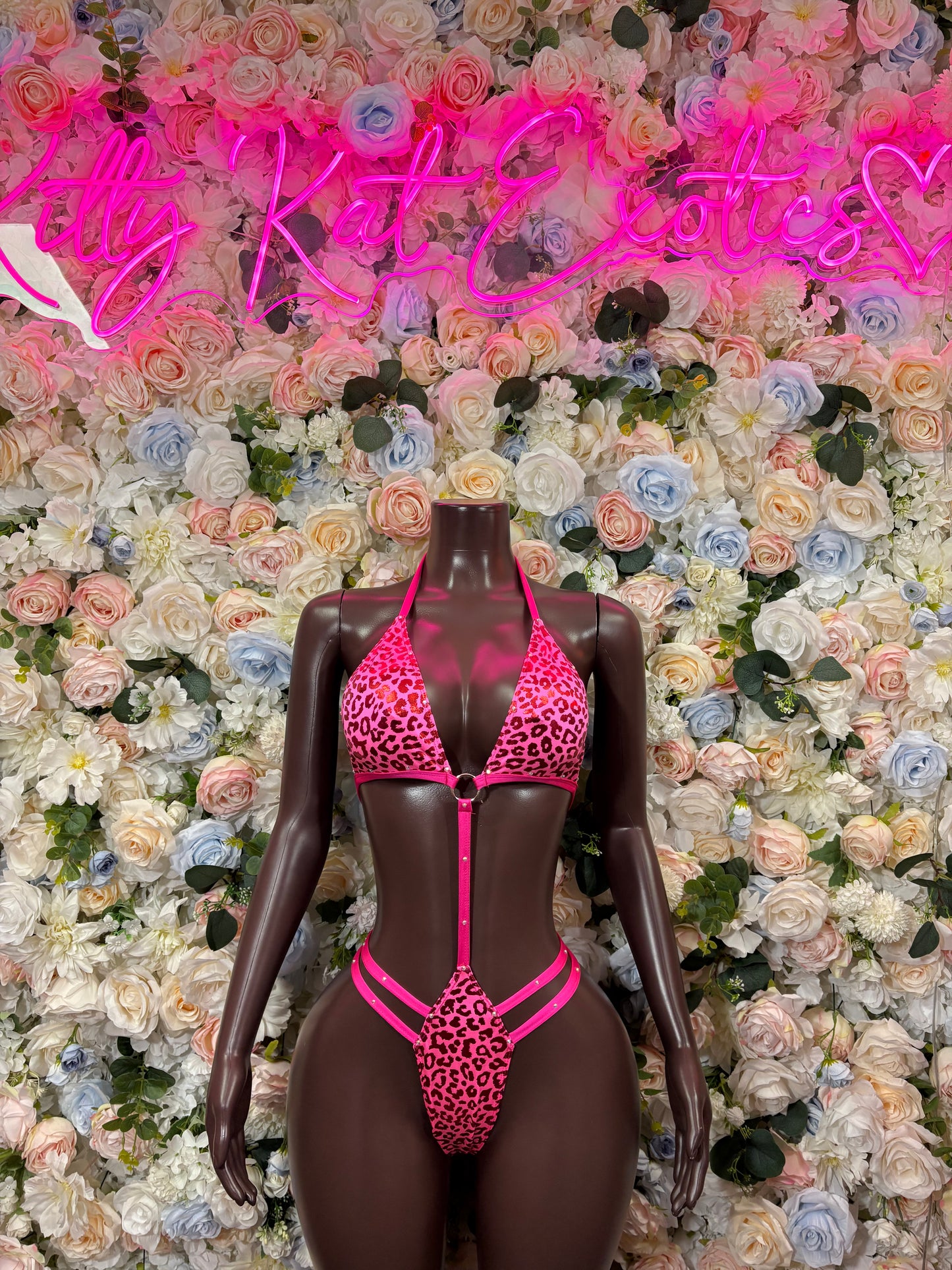 Cheetah Print Exotic Festival Rave Bikini Set - Sexy Dancewear Bikini