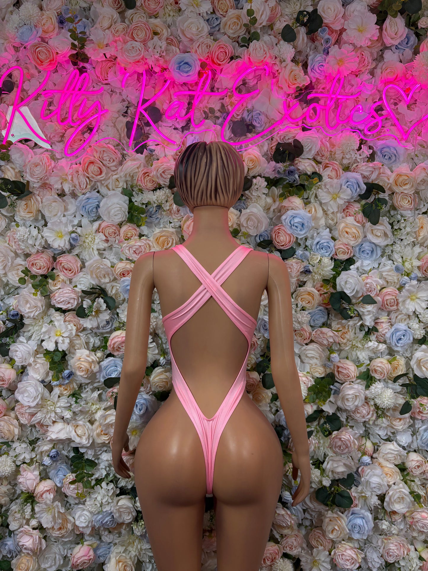 Bartender Bodysuit Pink