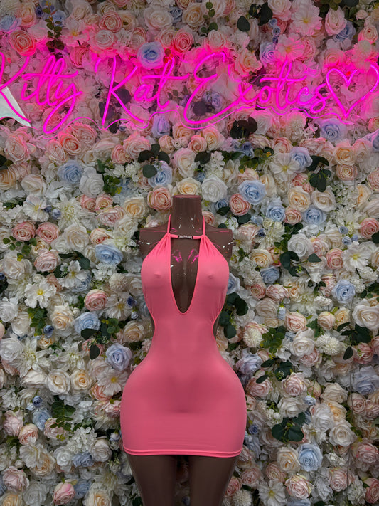 Pink Dress Exotic Dancewear