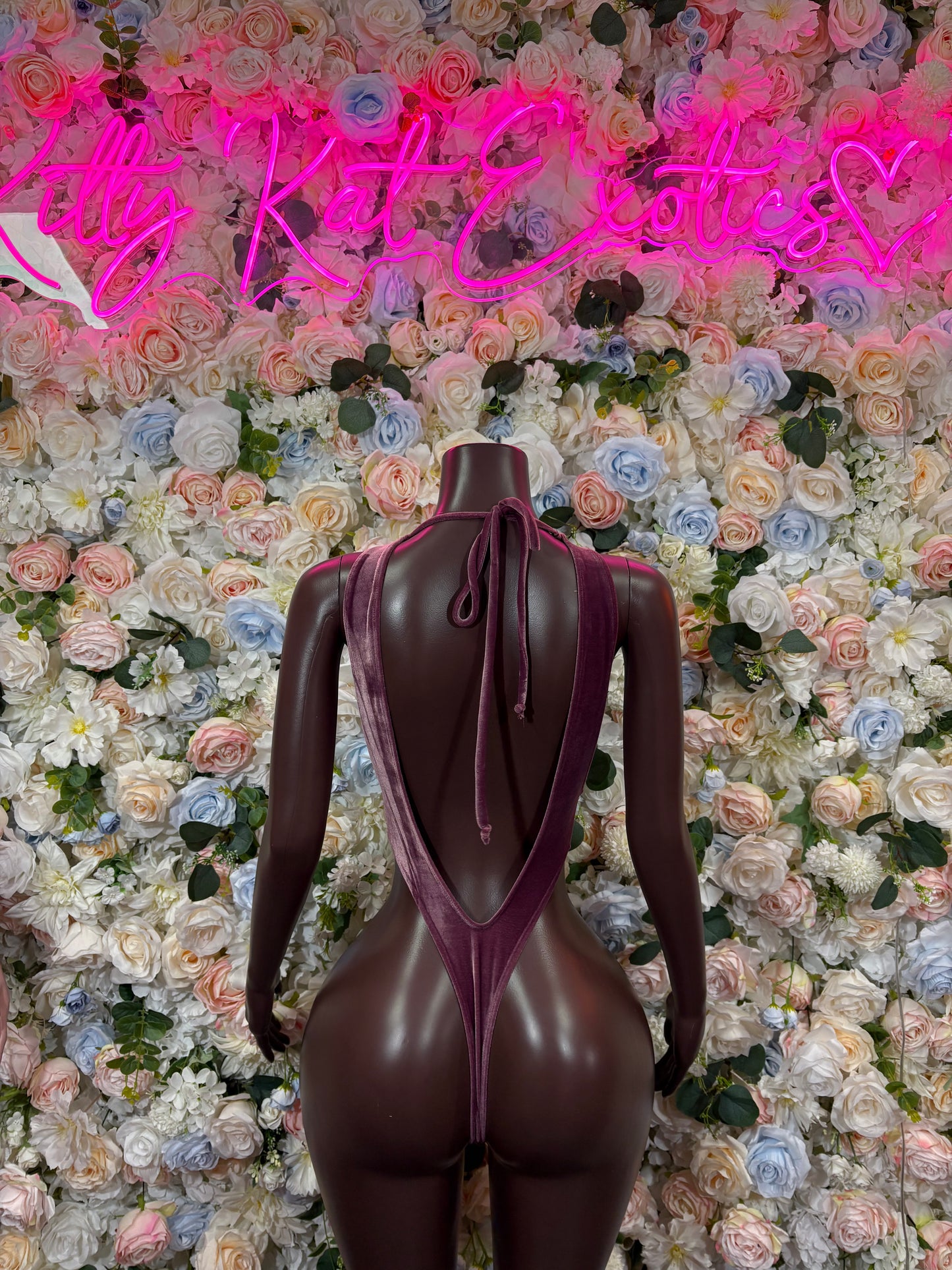 Bartender Bodysuit Burgundy Women’s Rave Festival Outfit - Exotic Dancewear
