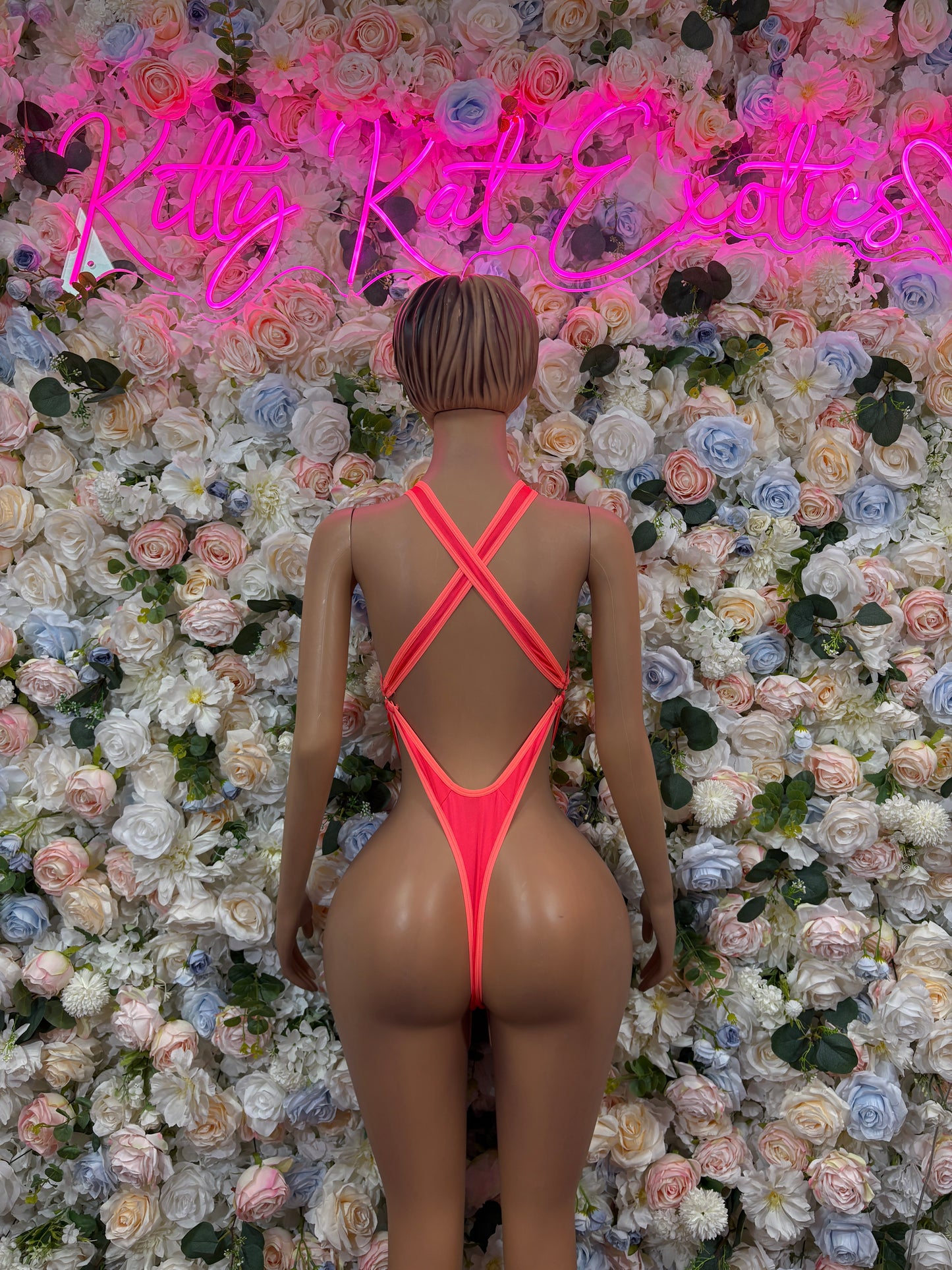 Coral Bodysuit - Exotic Dancewear for Performers, Raves, & Festival Clothing