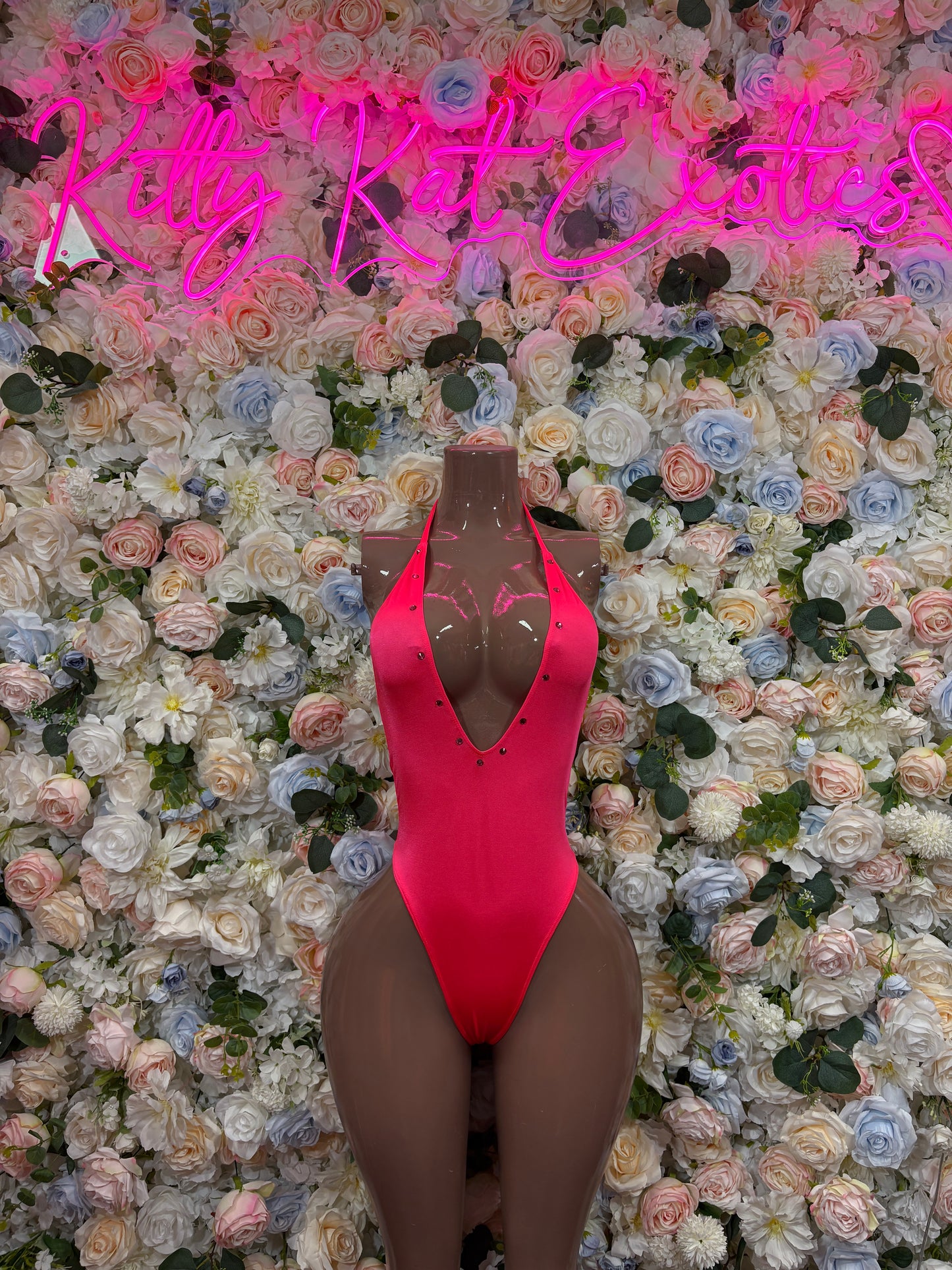 Coral Bodysuit - Exotic Dancewear for Performers, Raves, & Festival Clothing