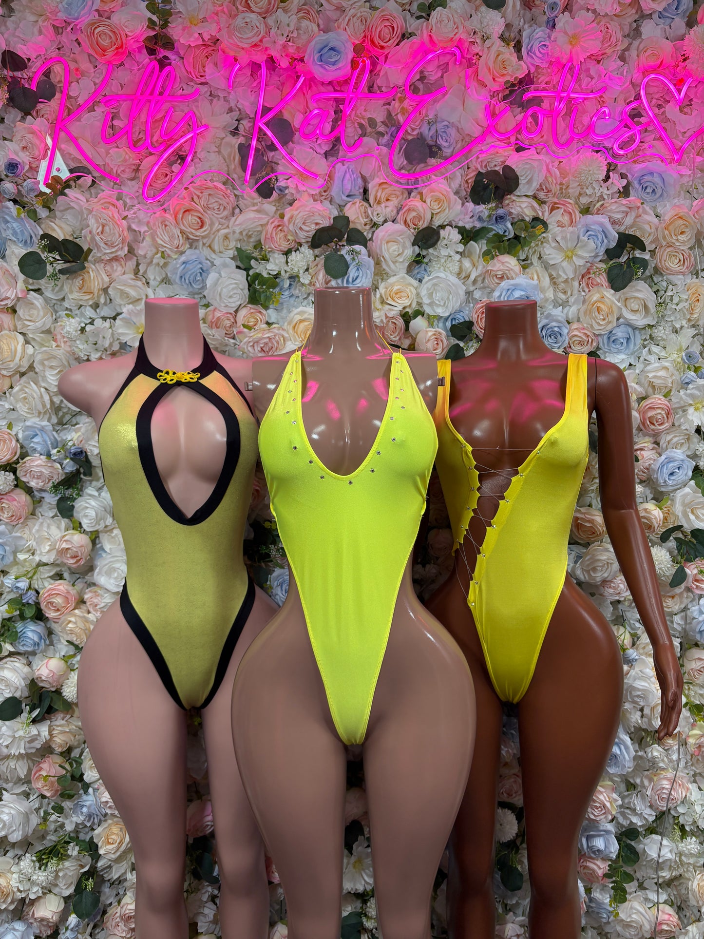 Neon Bartender Bodysuit - Sexy One Piece Rave Clubwear Outfit for Women Bottlegirl Bottle Service