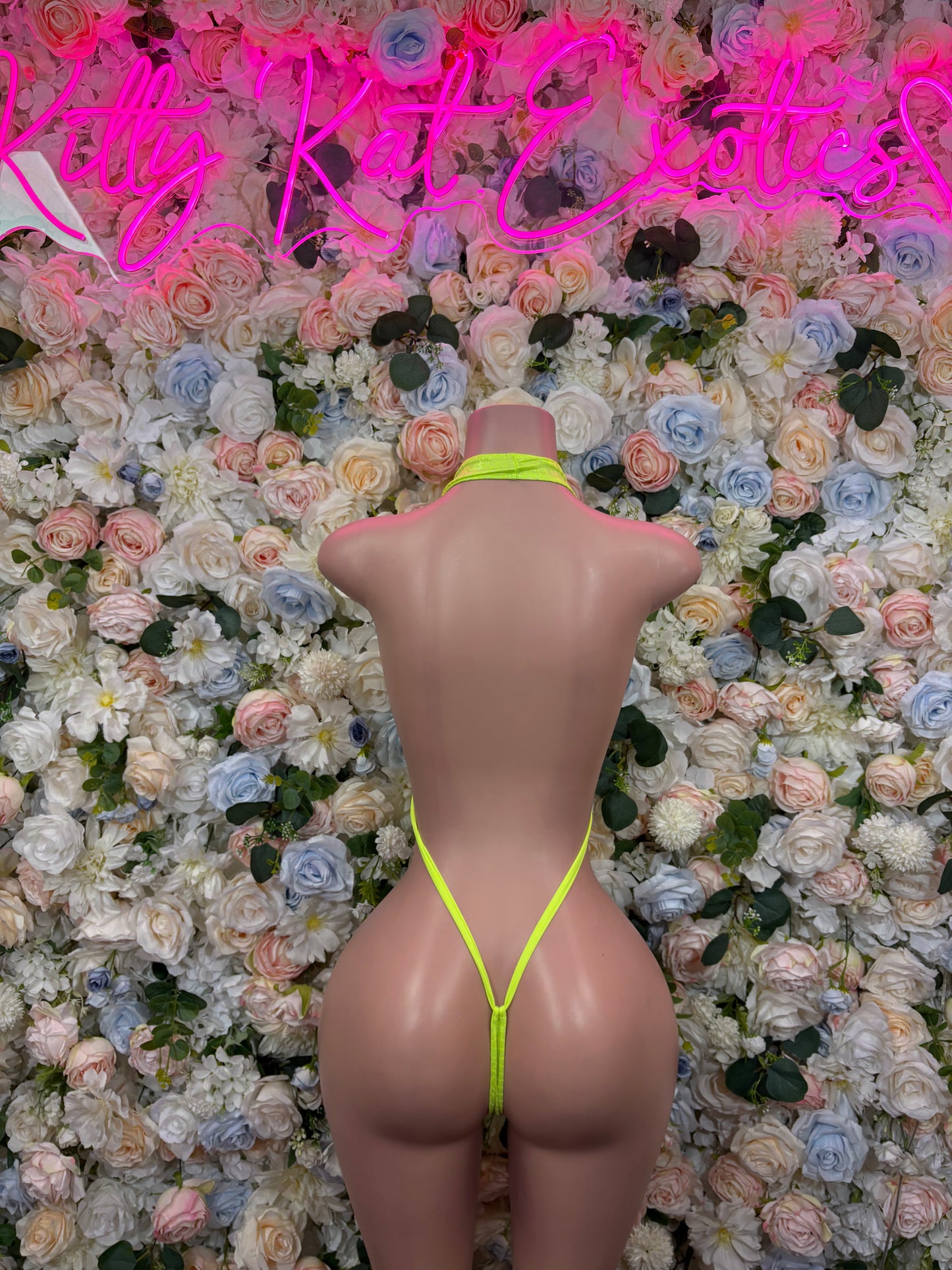 Rave Outfit Neon Green Bodysuit - Exotic Dancewear for Performers, Raves, & Festival Clothing