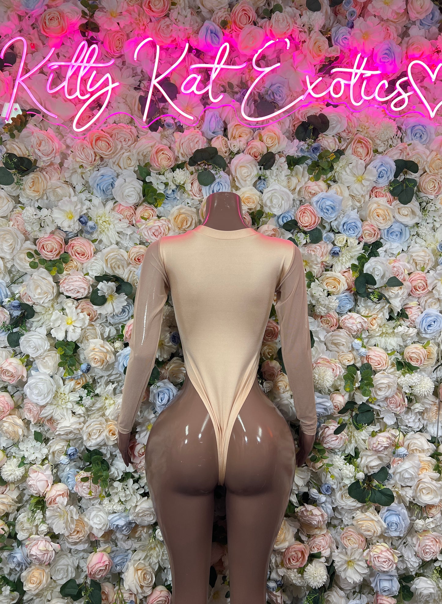 Champagne Gold Lace Criss Cross Cutout Bottlegirl  Bodysuit – Rave Festival Exotic Dance Clubwear