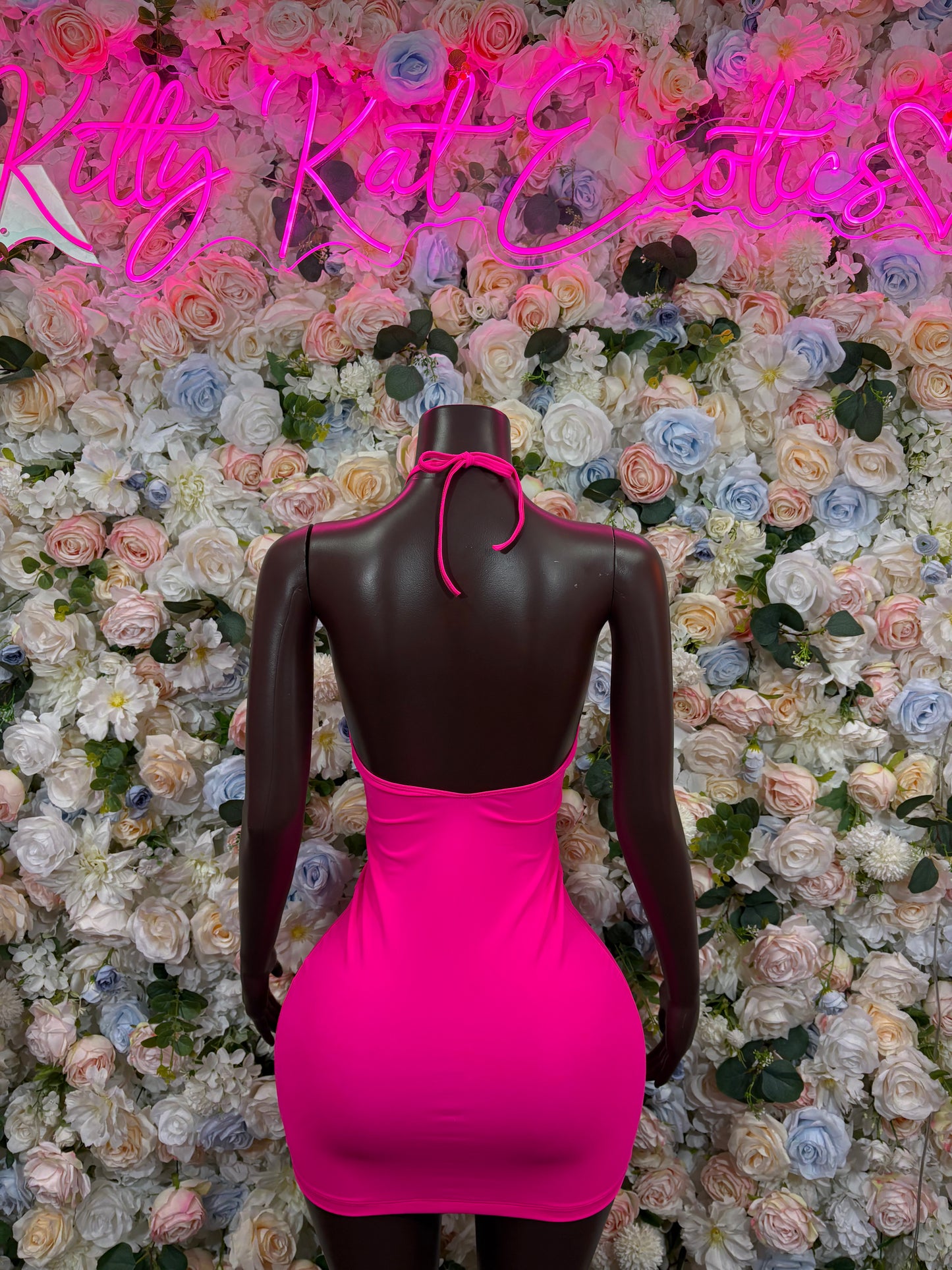 Pink Dress Exotic Dancewear