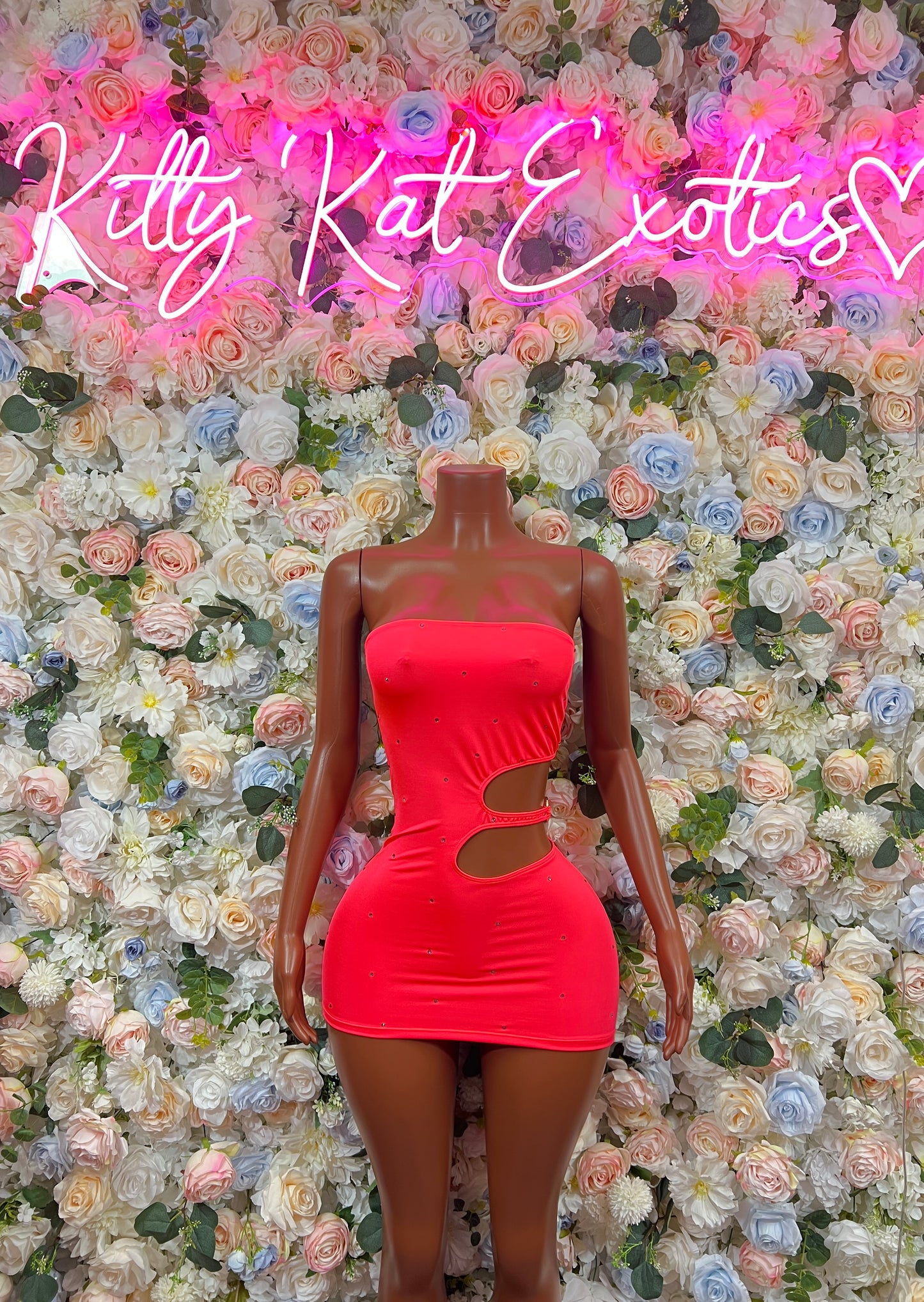 Women’s Dress Coral  Dancewear
