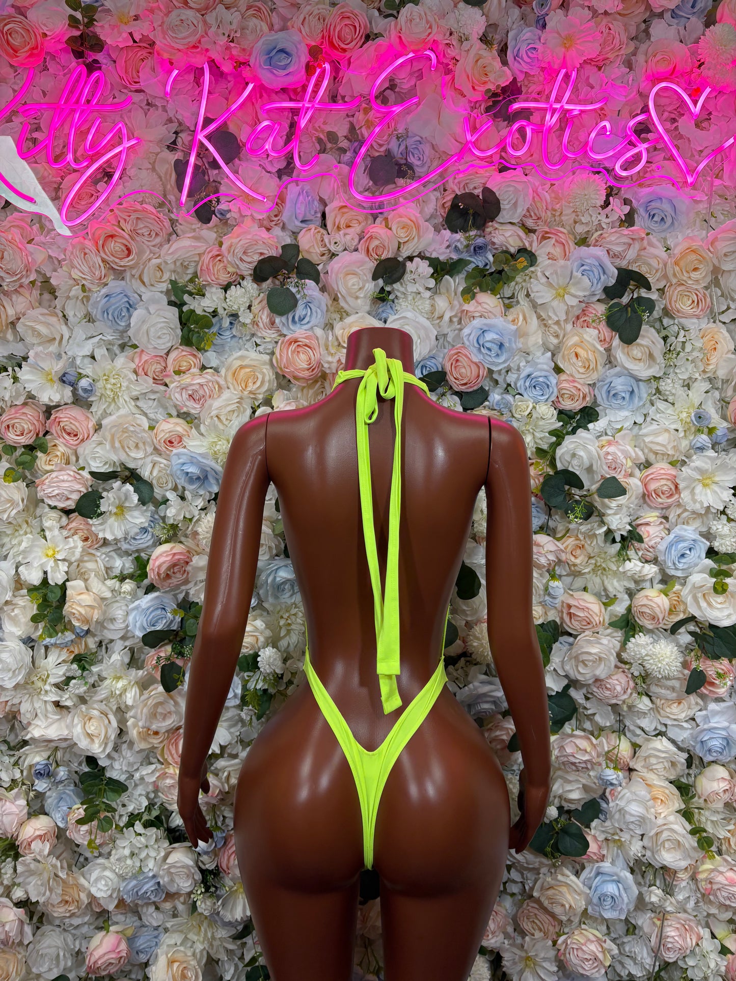 Rave Outfit Neon Green Bodysuit - Exotic Dancewear for Performers, Raves, & Festival Clothing