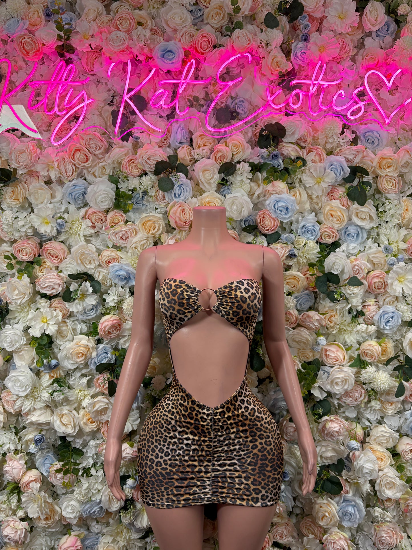 Leopard Print Dress   – Exotic Dancewear