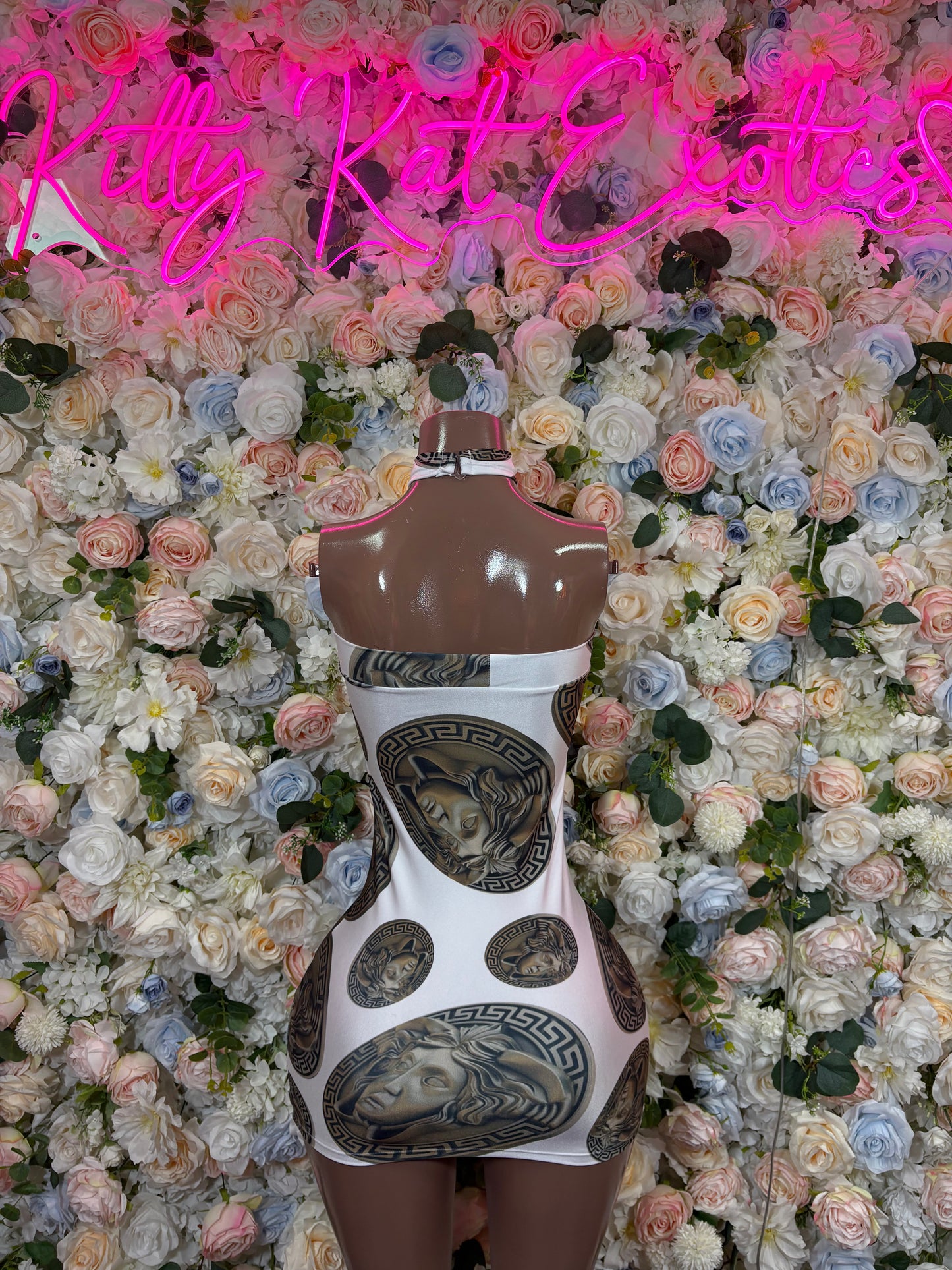 Medallion Print Dress -  Exotic Dancewear