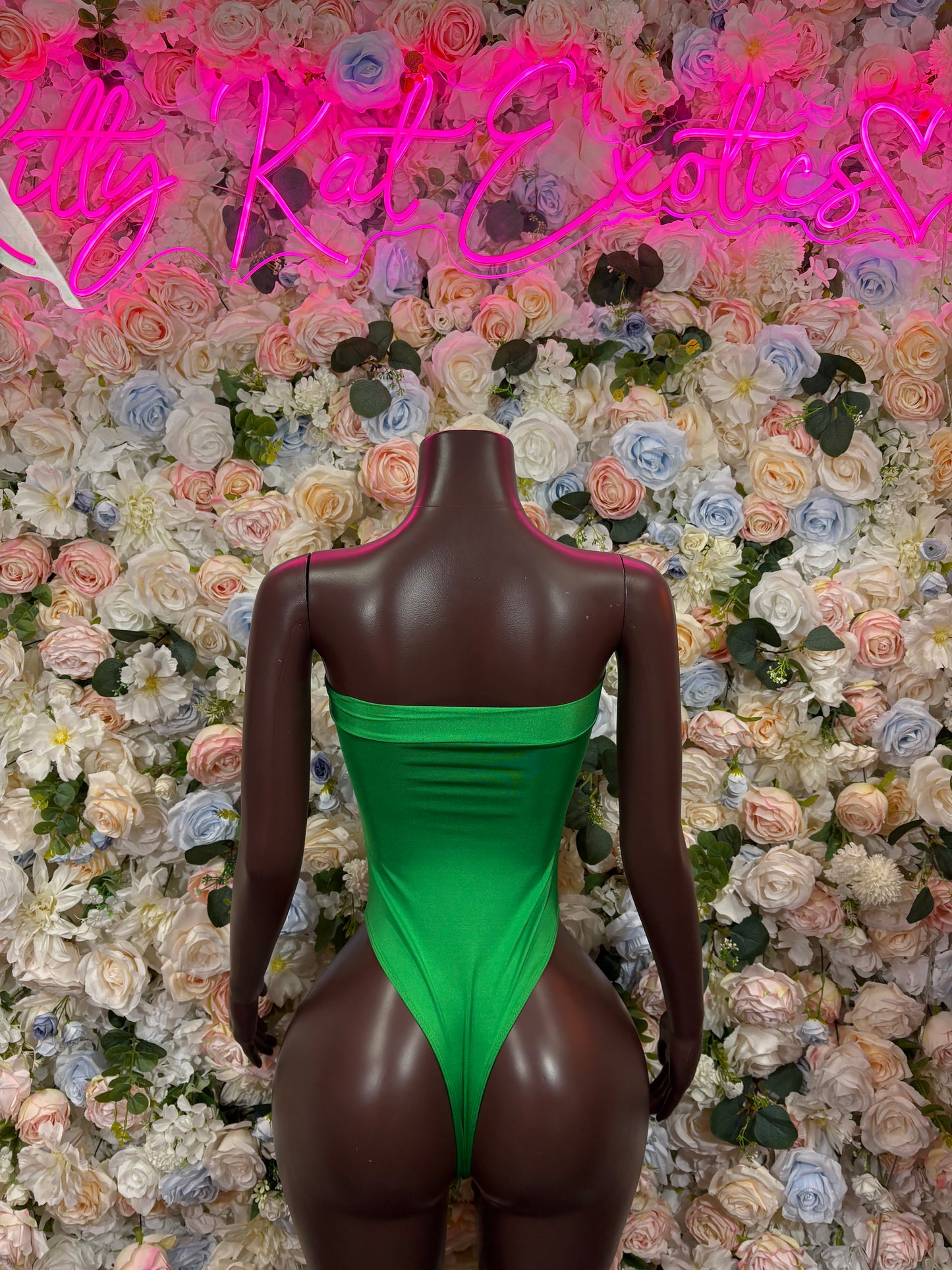 Bottlegirl St Patrick’s Day Green Dancewear Bodysuit, Festival Rave Outfit