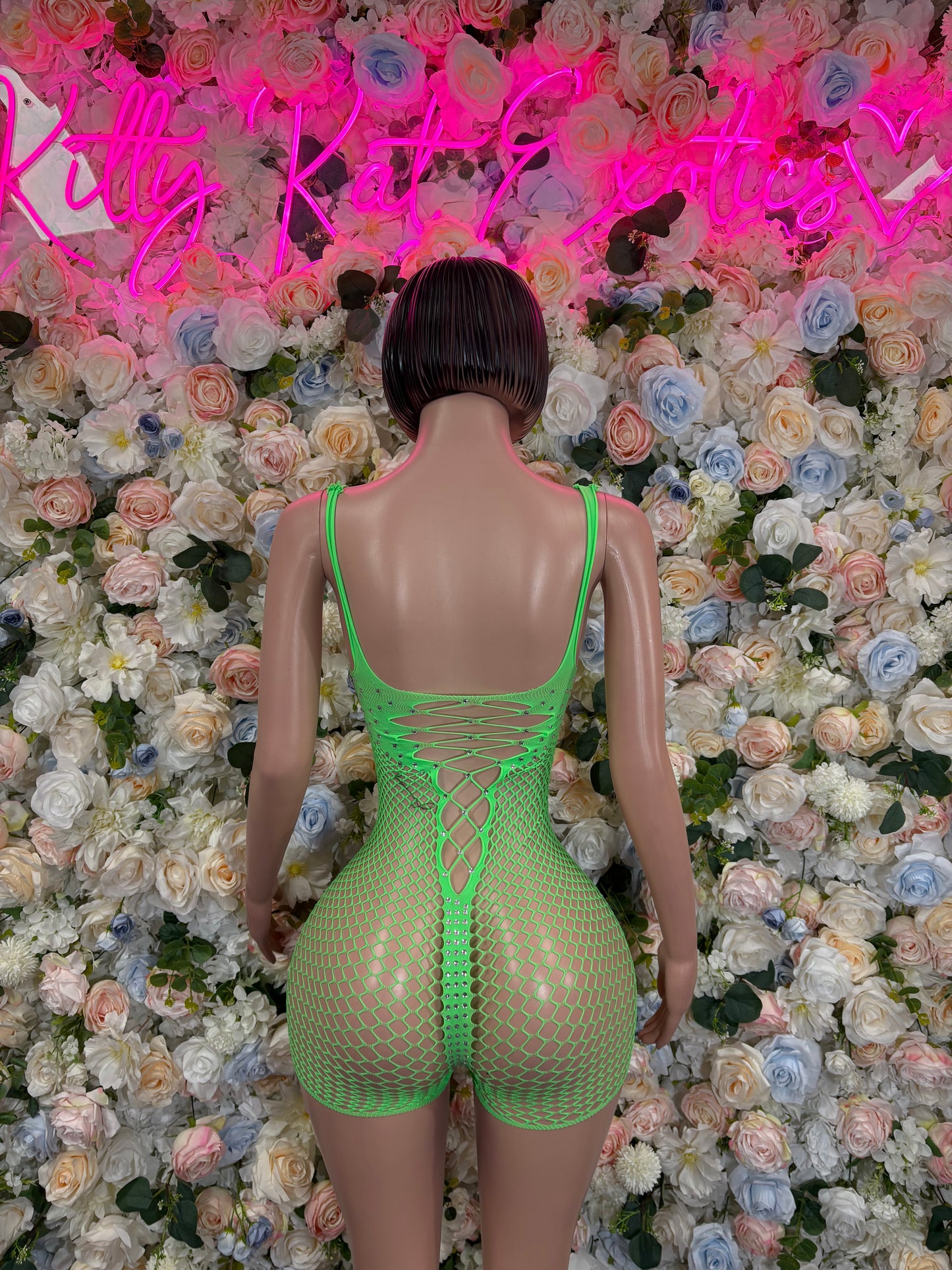 Exotic Dancewear Custom made Fishent Dress Exotic Dancewear Festival wear