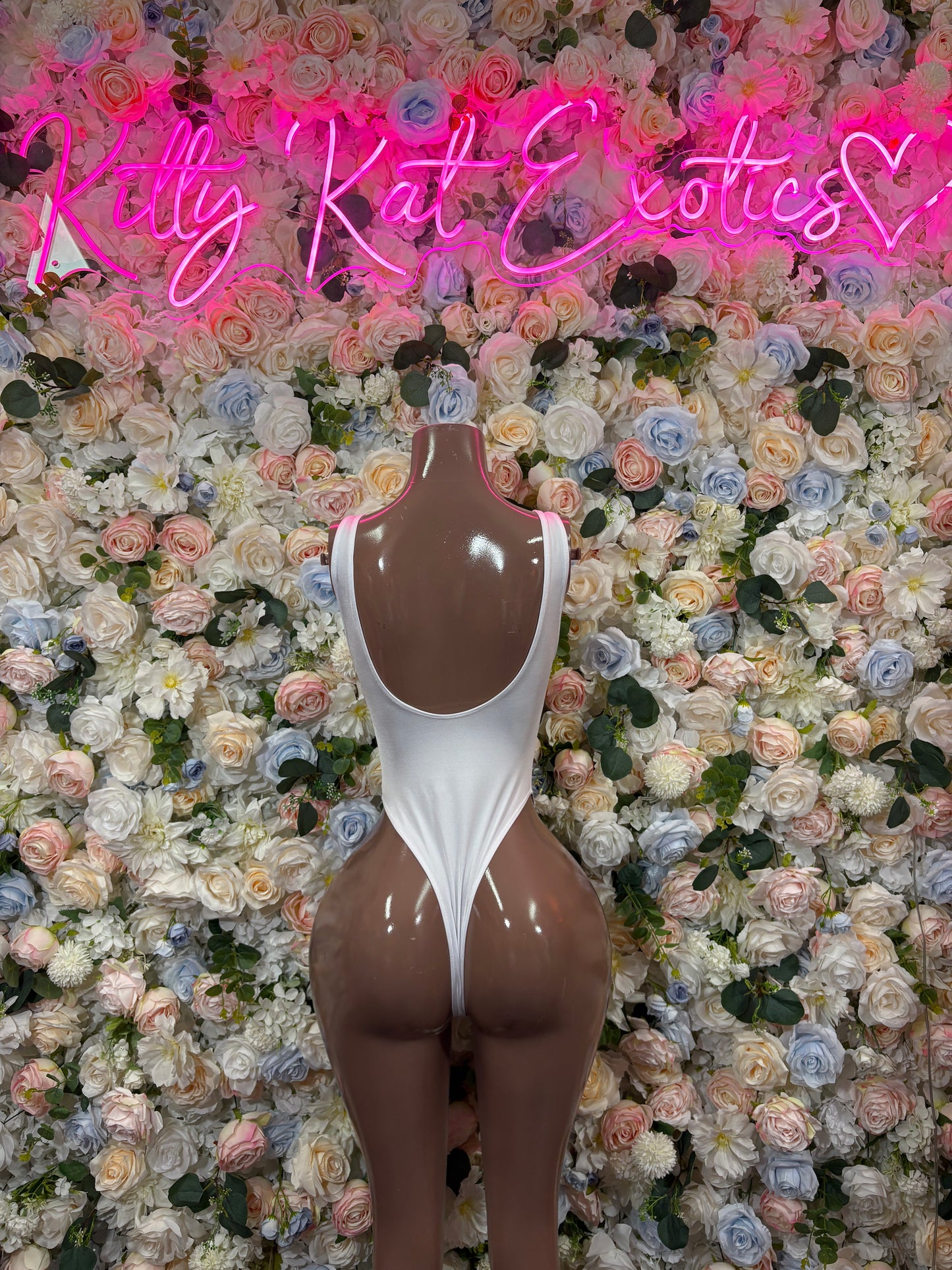 Silver Metallic Festival One Piece Bodysuit - Rave Outfit, Exotic Dancewear, Summer Performer Costume