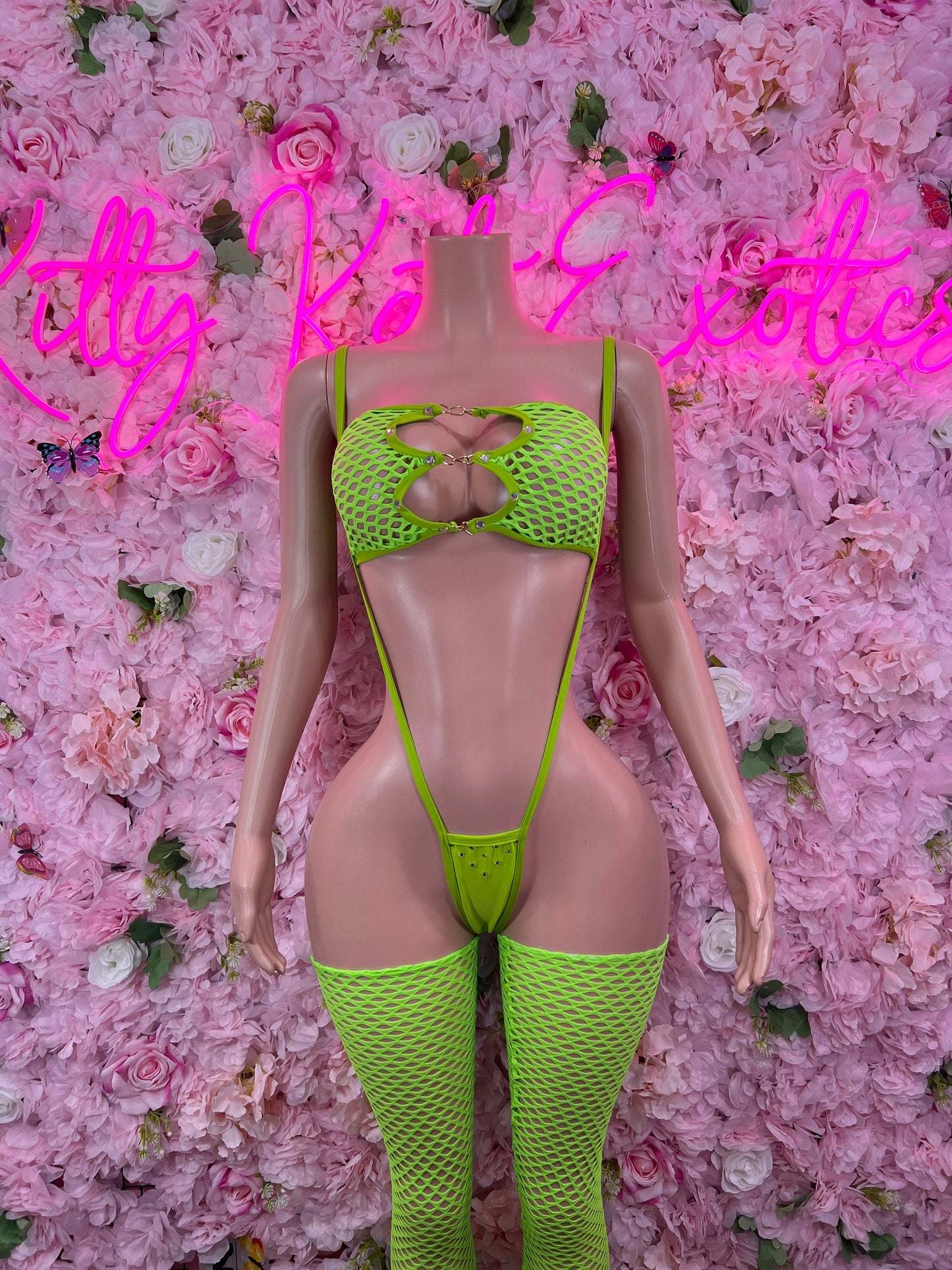 Exotic Dancewear Two Piece With Leggings