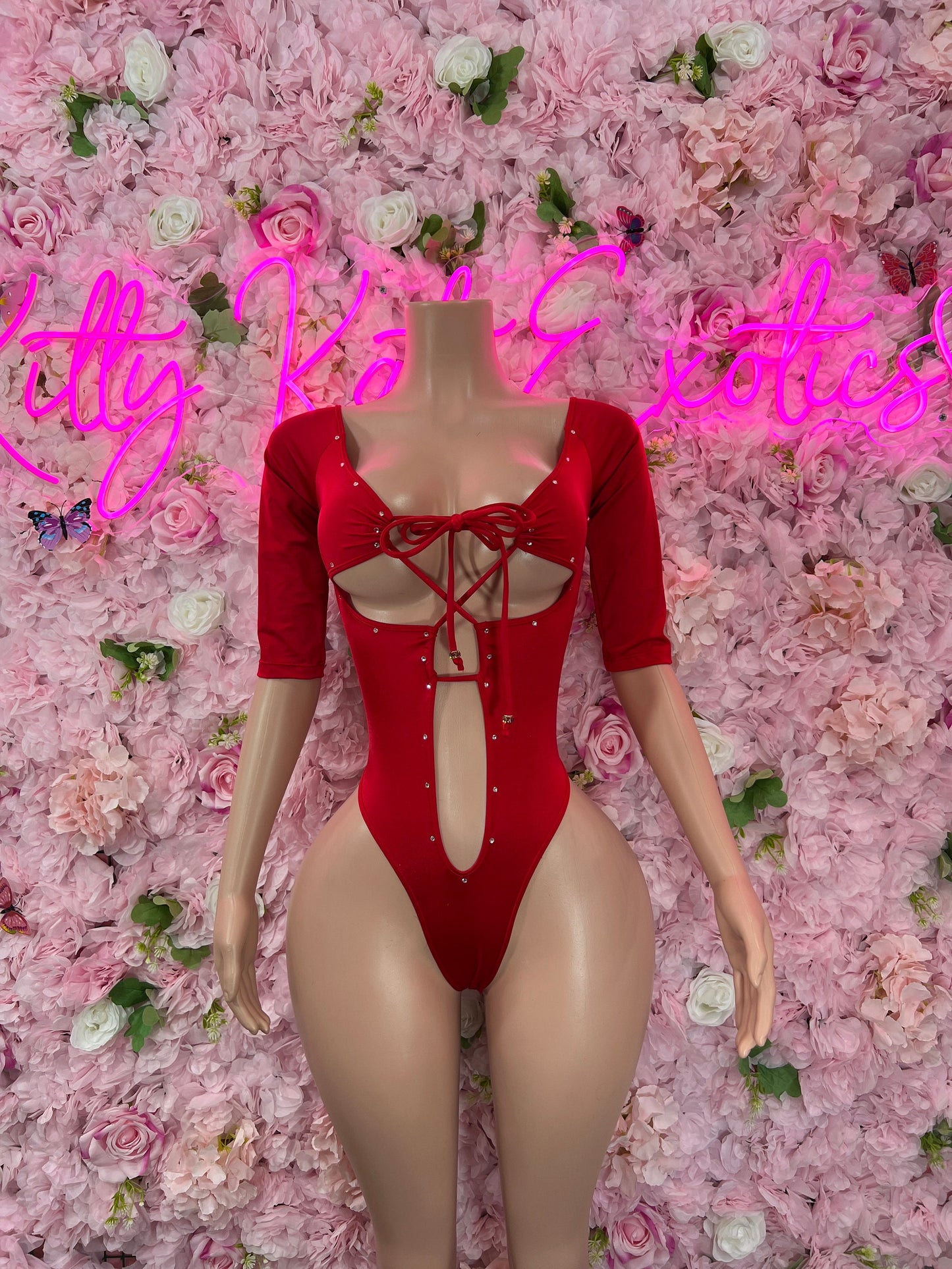 Exotic DancewearExotic DancewearOne Piece Red