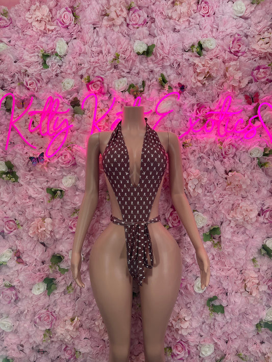 Exotic DancewearExotic DancewearOne Piece Brown Bunny