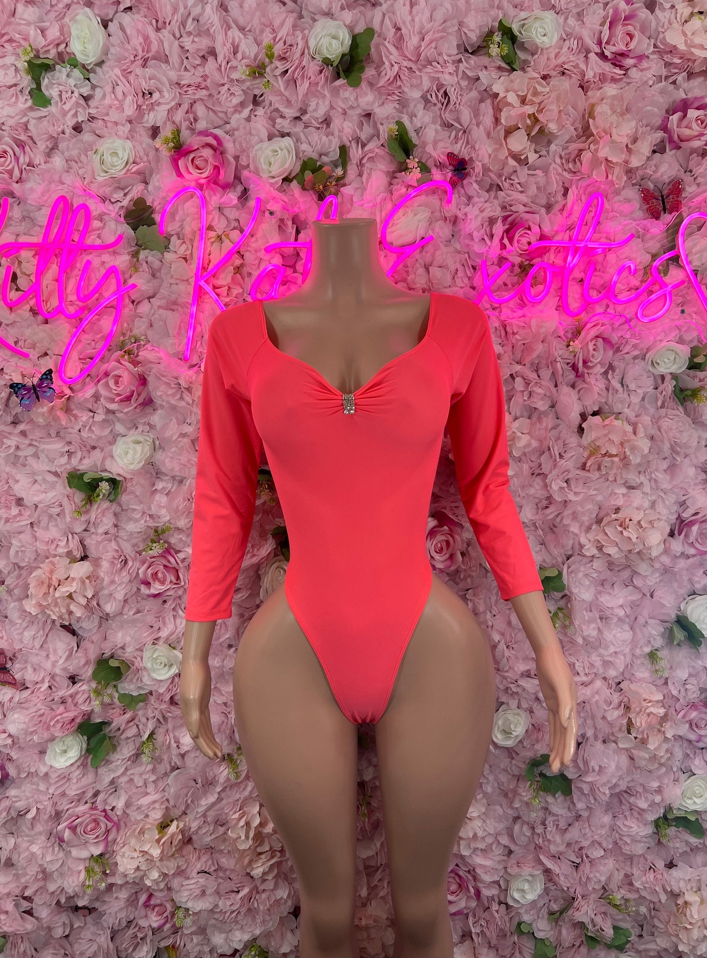 Exotic DancewearOne Piece Pink