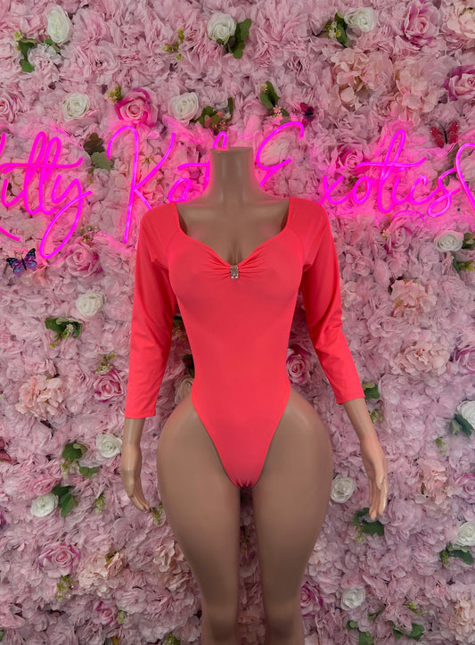 Exotic DancewearOne Piece Pink