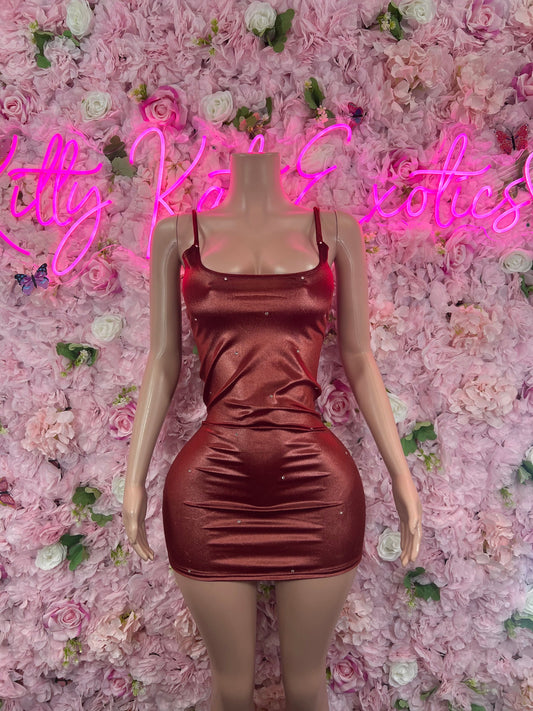 Brown Dress  Perfect for Bridal, Party, or Casual Wear | Timeless Women's Fashion Womens Clothing