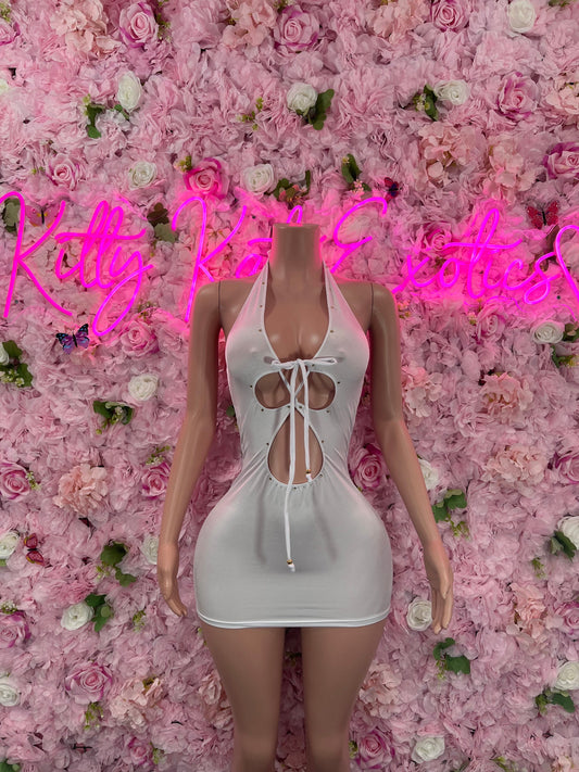 White Dress  Perfect for Bridal, Party, or Casual Wear | Timeless Women's Fashion Womens Clothing