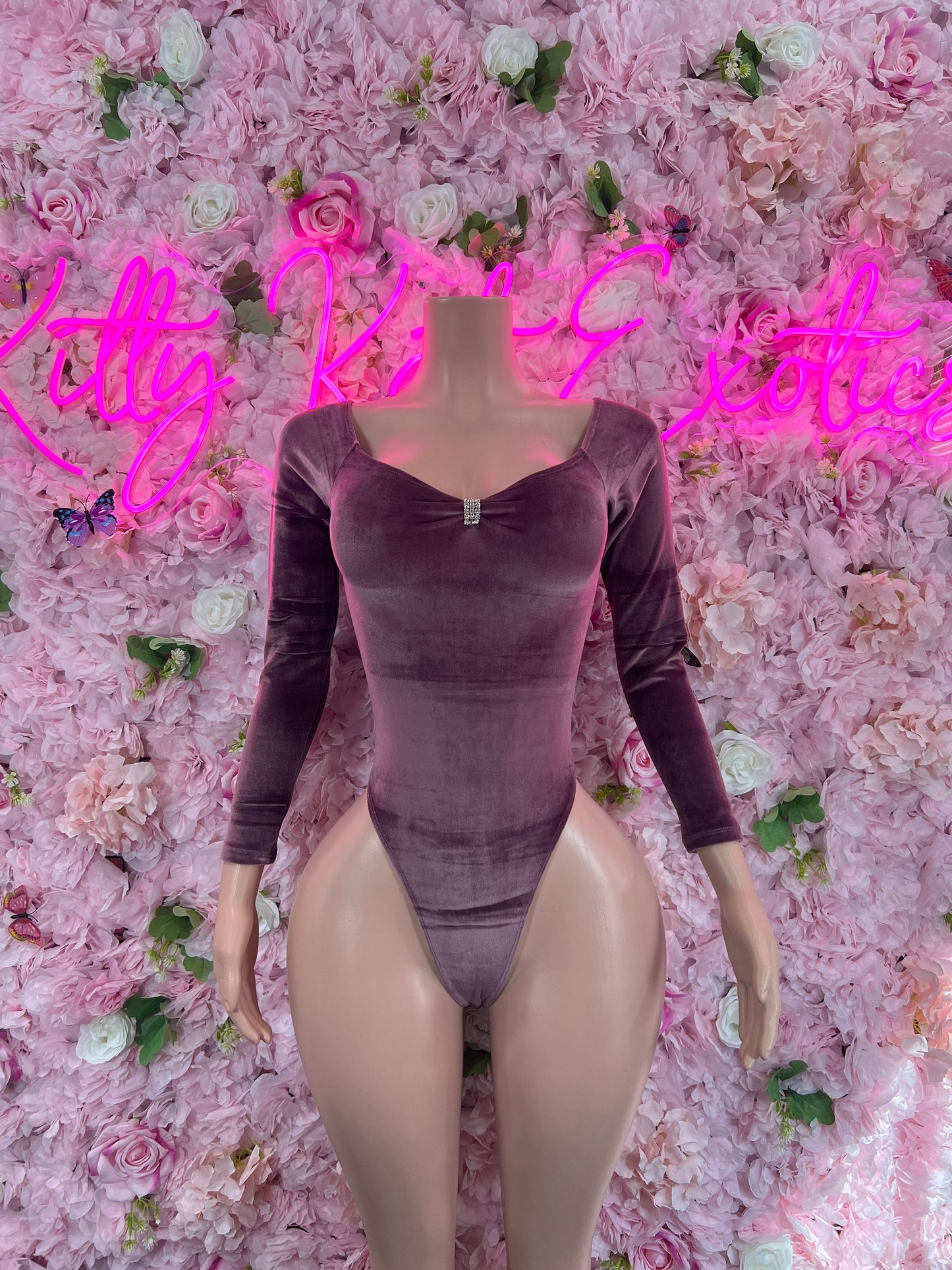 Exotic DancewearOne Piece Purple