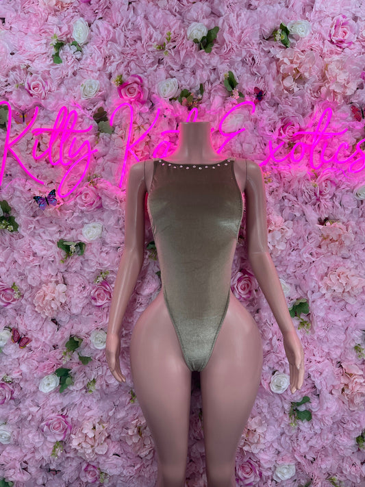 Exotic DancewearOne Piece Nude