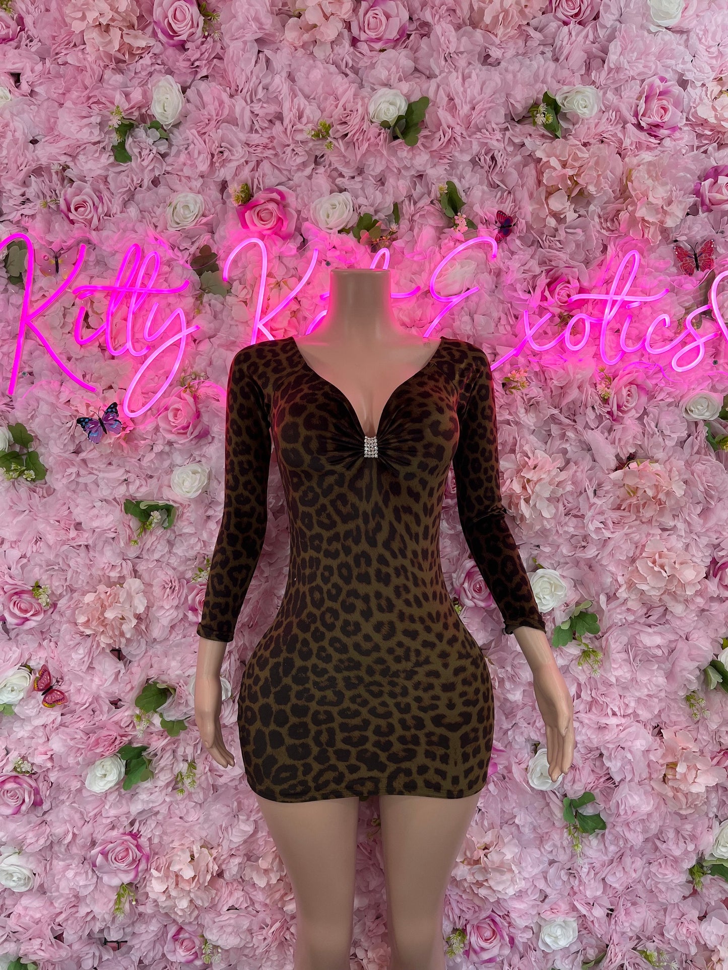 Leopard Dress  Chic Animal Print Fashion for Parties, Clubwear, or Casual Outings | Bold and Stylish Outfit Womens Clothing