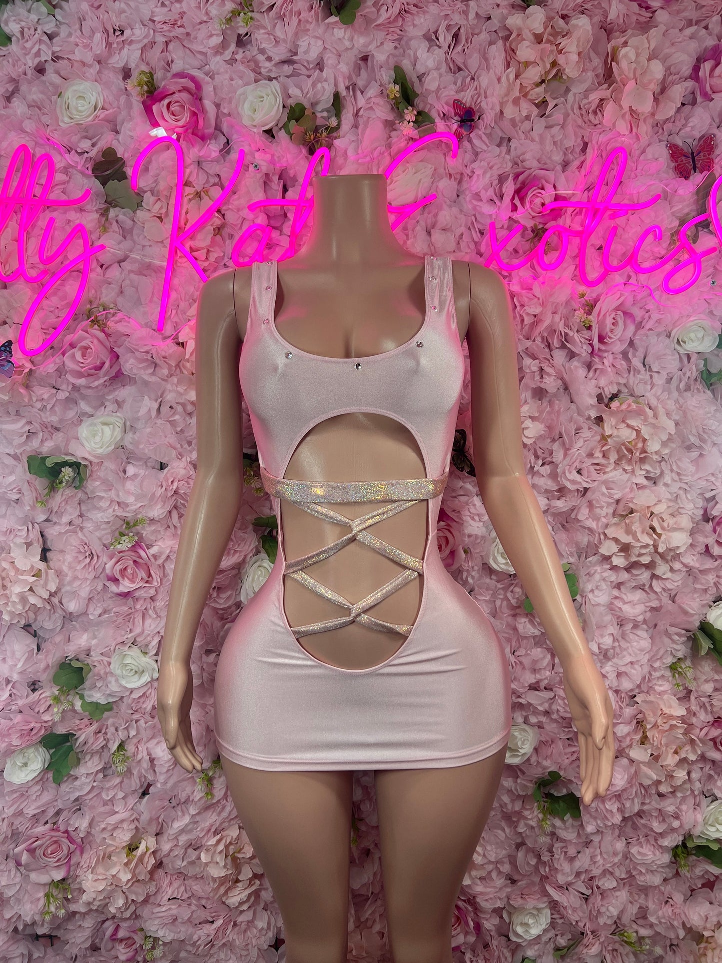 Pink  Dress  Sexy Dancewear & Ravewear for Festivals, Clubbing, and Party Outfits | Bold EDM Fashion Womens Clothing