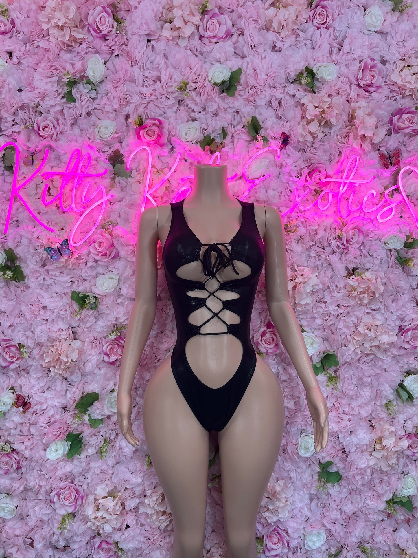 Bottle girl Black Bodysuit  Exotic Dancewear for Performers, Raves, or Night Out | Bottle girl Outfits