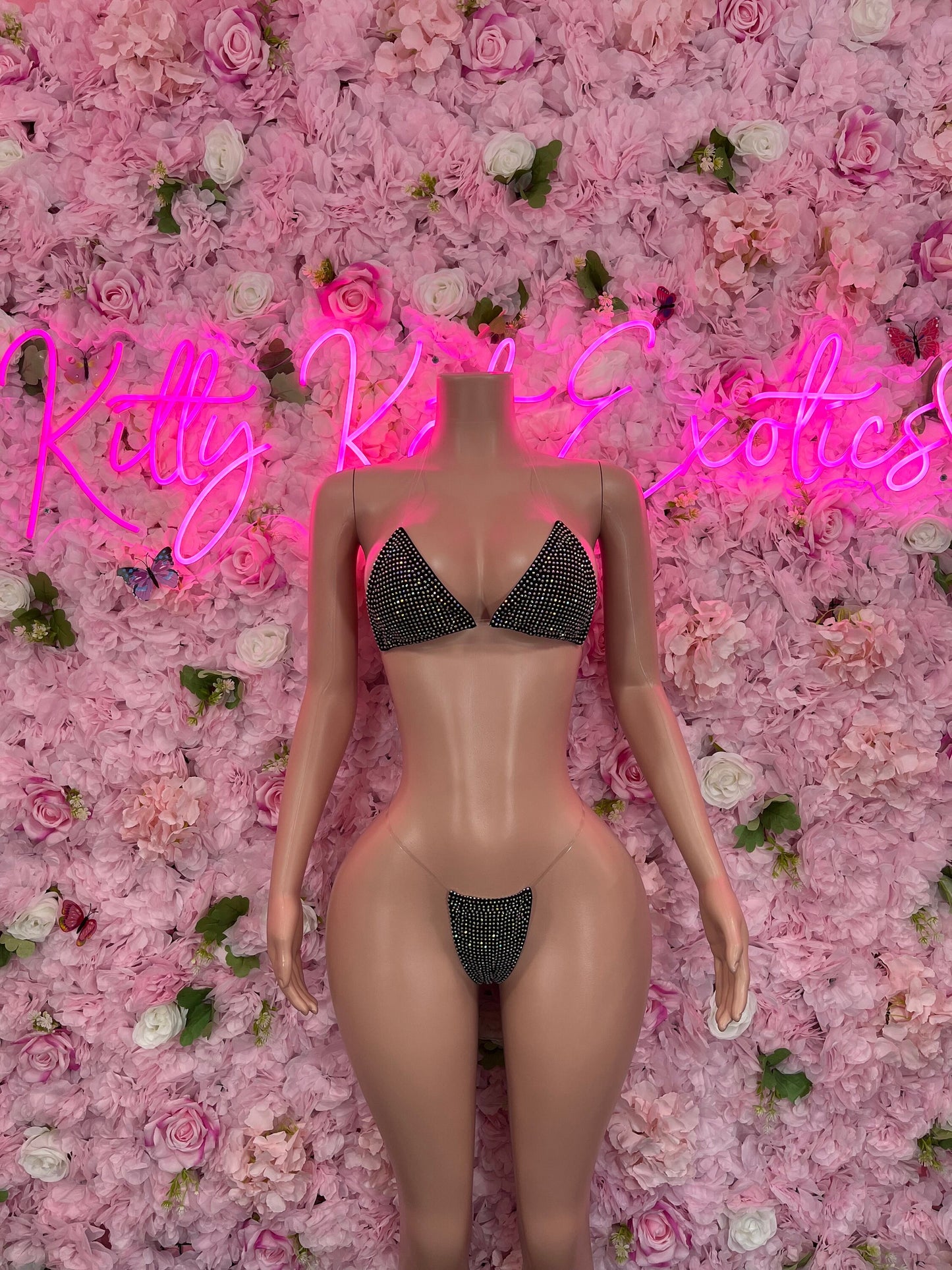 Bikini Black With Gstring