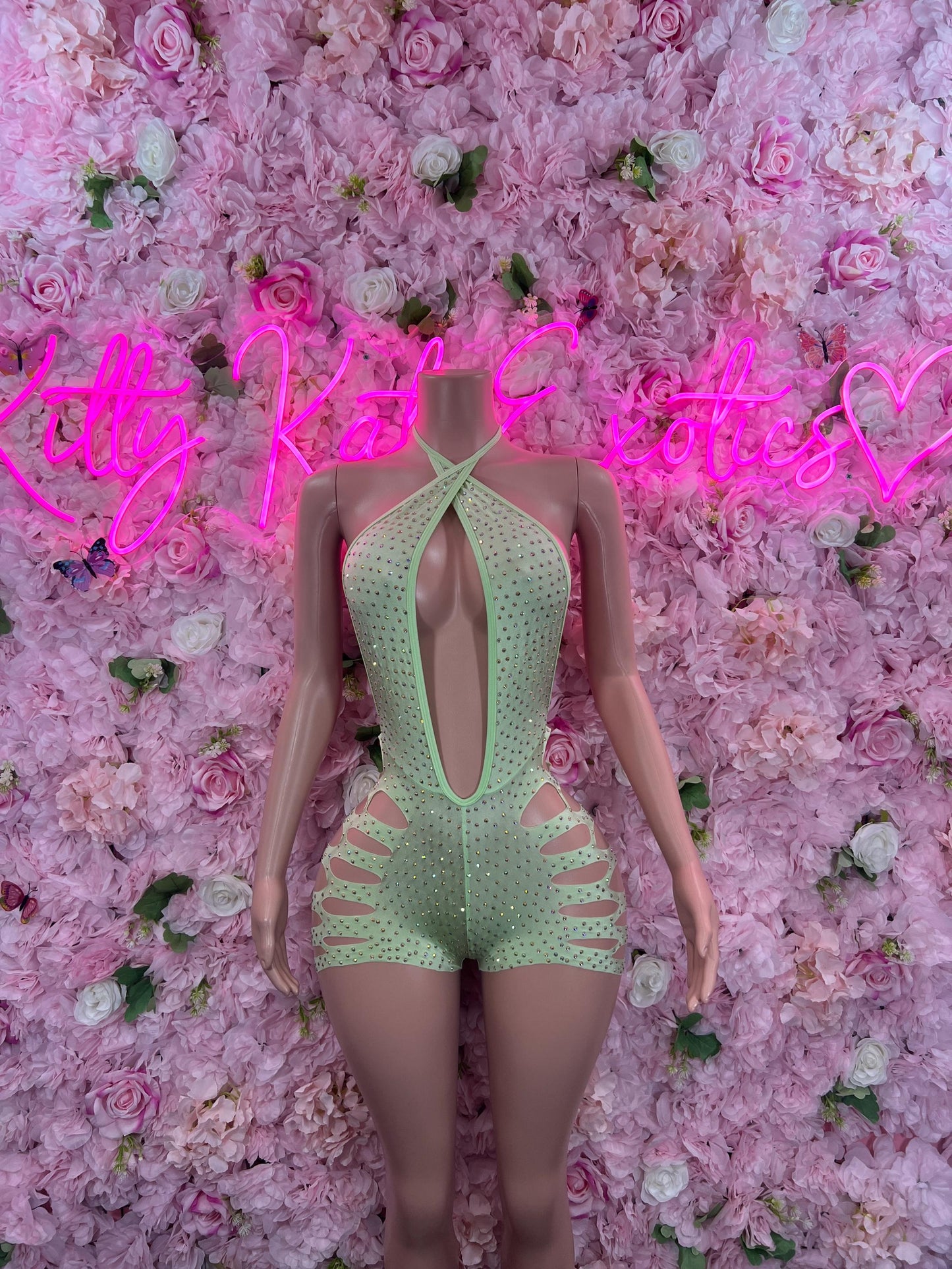 Exotic DancewearOne Piece Mint